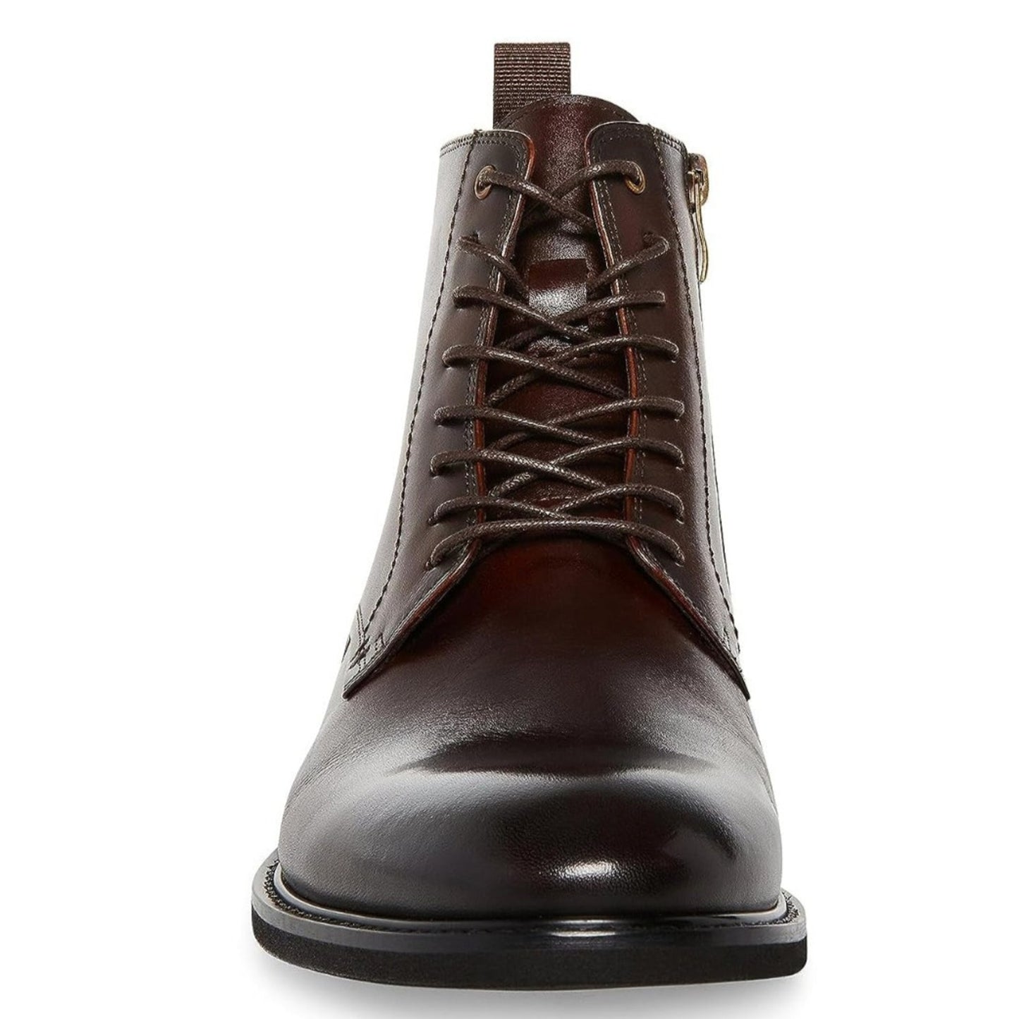 Steve Madden Yorick Men’s Leather Boots Brown Casual Lace Up Size 12 M
