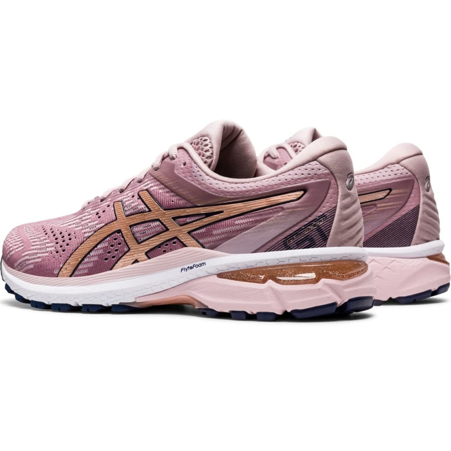 ASICS Women's GT-2000 8 Running Shoes, 8.5, Watershed Rose/Rose Gold