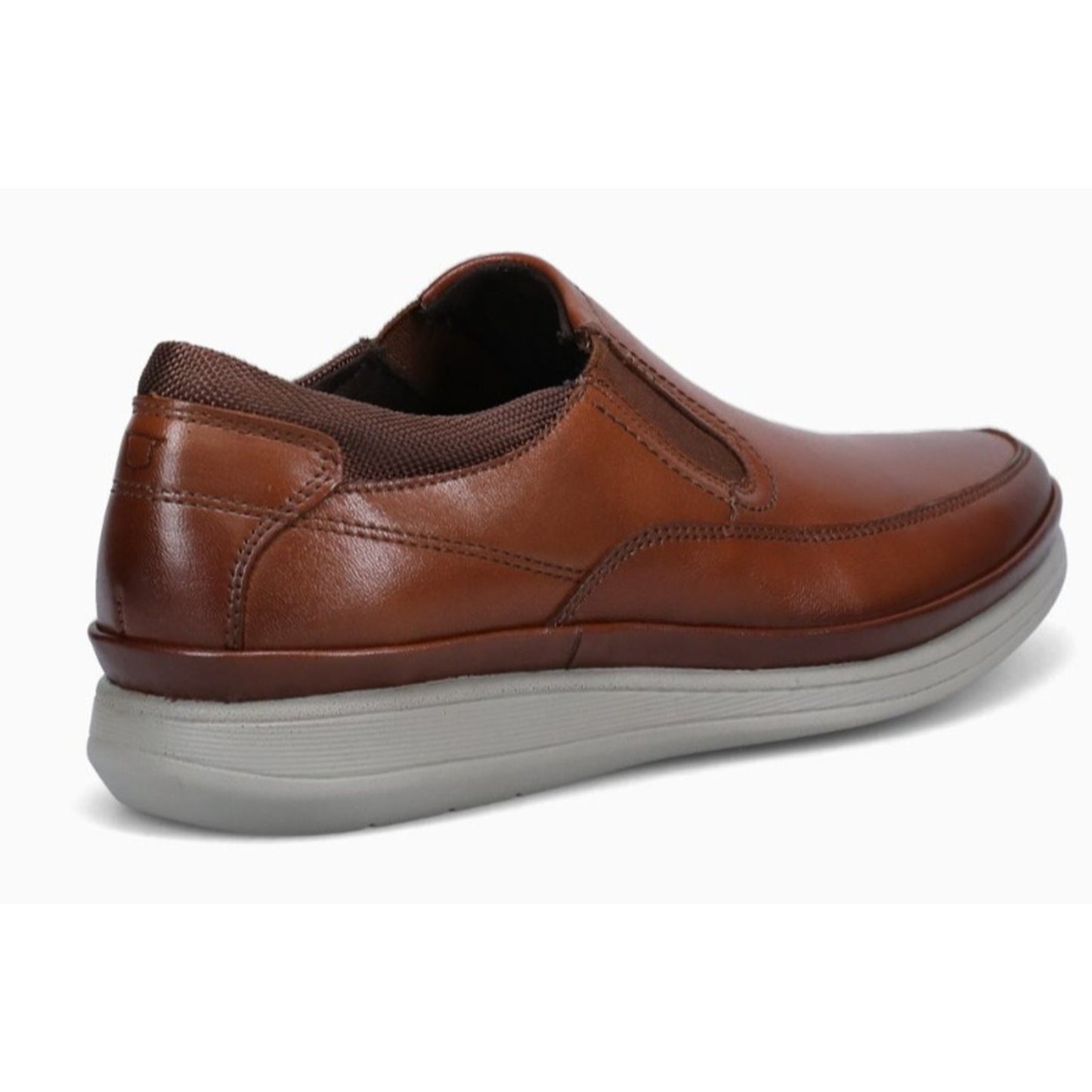 Florsheim Motion Moc Toe Men's Slip On Cognac leather Size 8.5 Wide