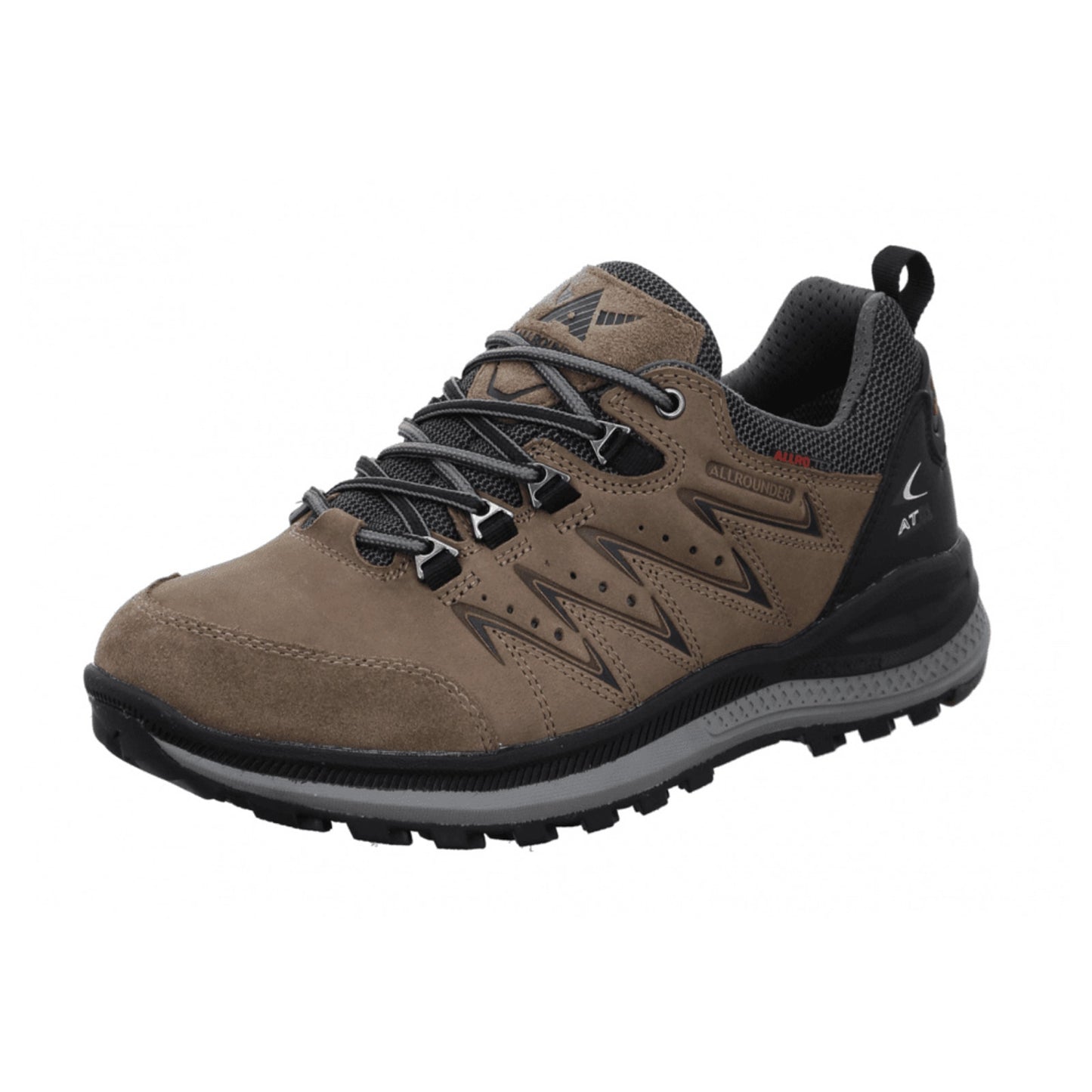 Allrounder Rake Off-Tex Praline Men's Hiking Shoes Suede Nubuck Brown Size 10.5