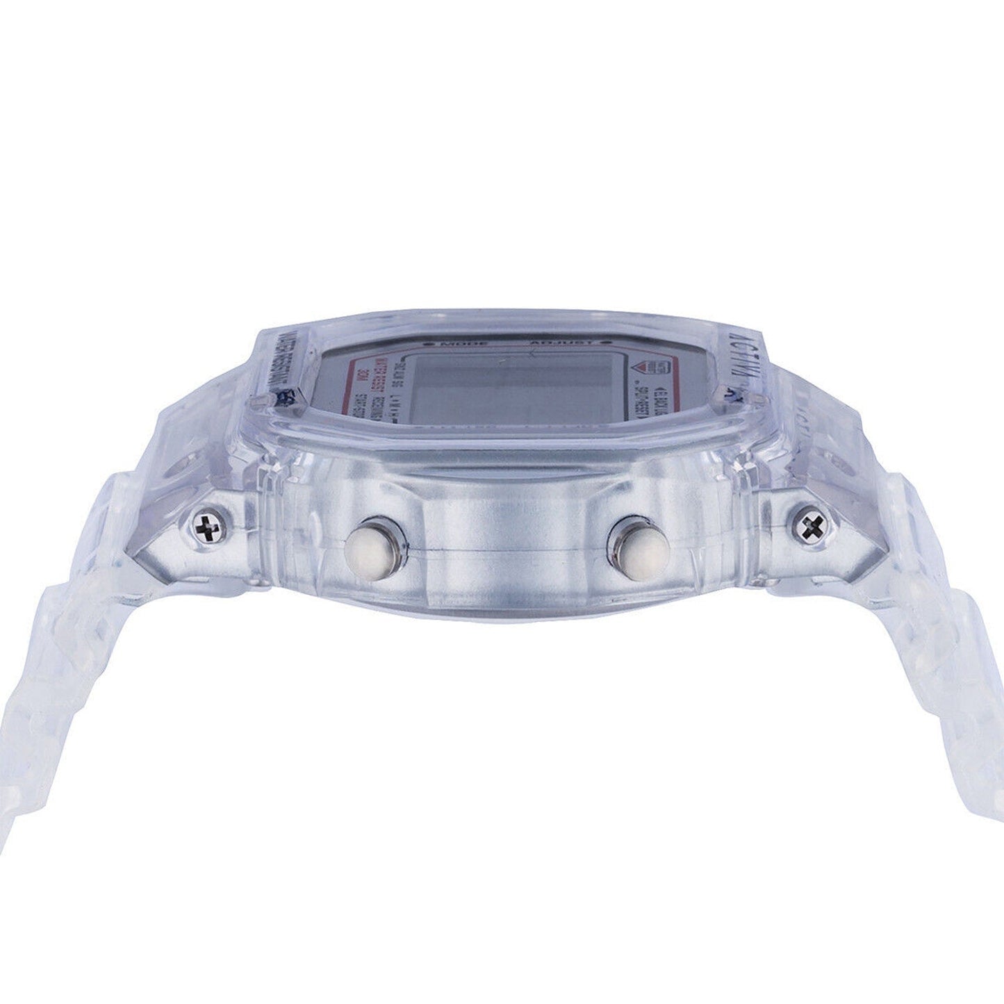 Activa Retro X Invicta Men's Digital Watch 44.5mm Transparent Invicta