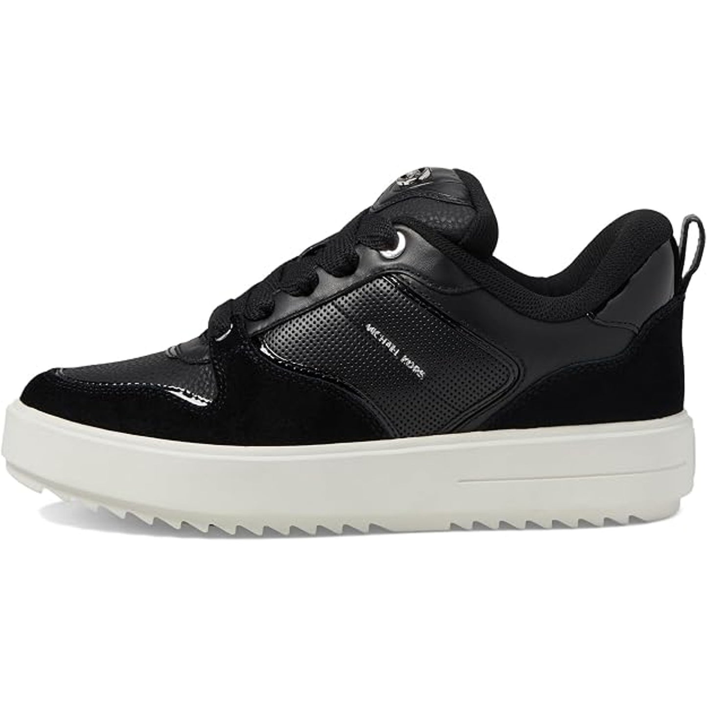 Michael Kors Rumi Leather Metallic Platform shoes sneakers size 10 M