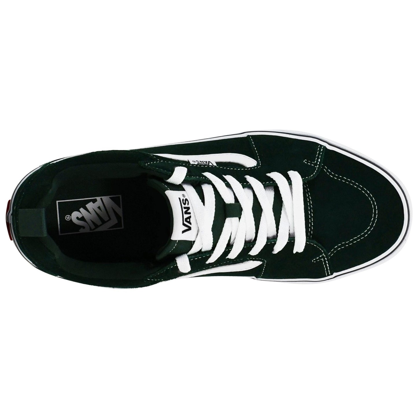 Vans Men's Shoes 10.5 Filmore Suede Scarab/White Skateboard Sneakers