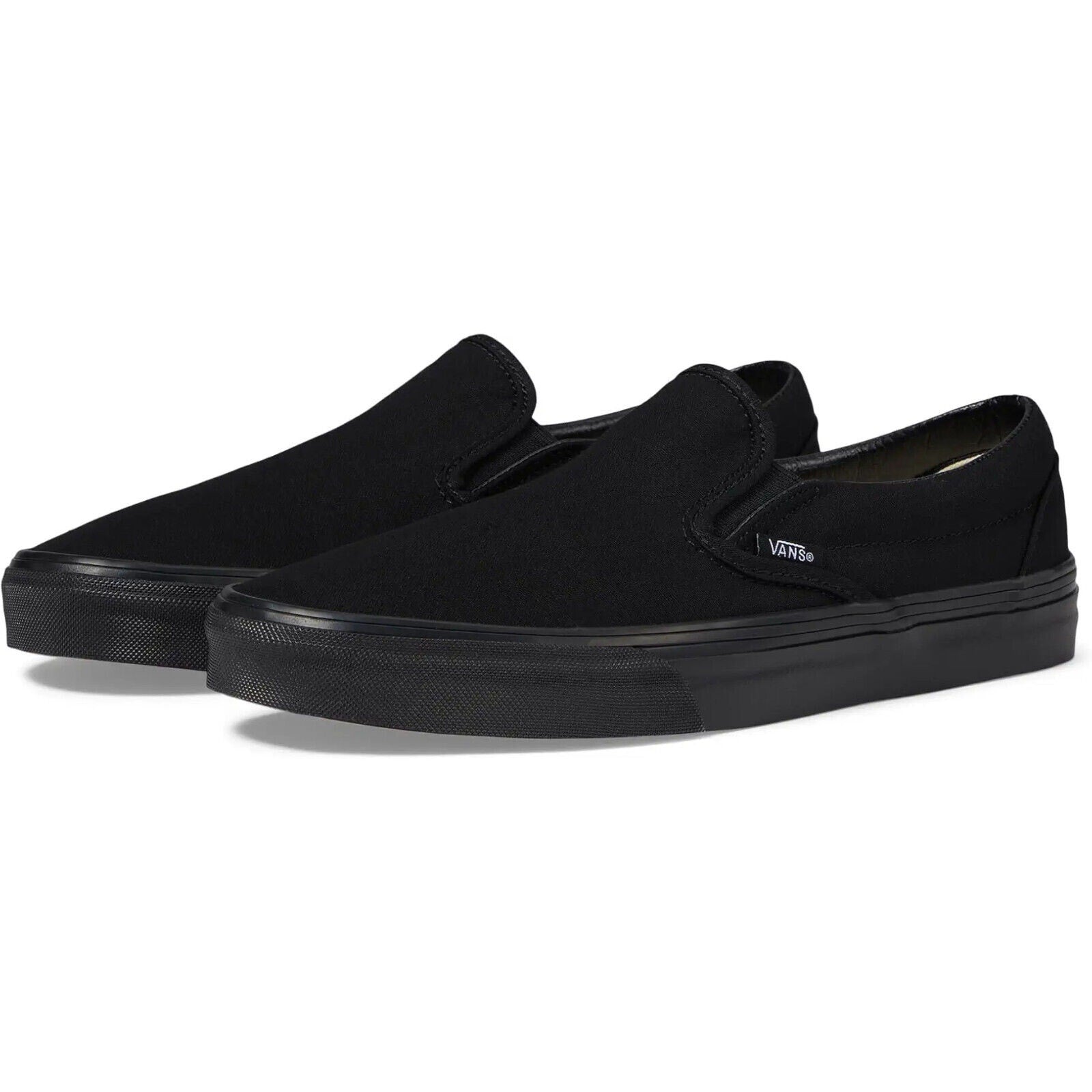 Vans New SlipOn Classic Sneakers Unisex Canvas Shoes Black Men's/Women's VANS