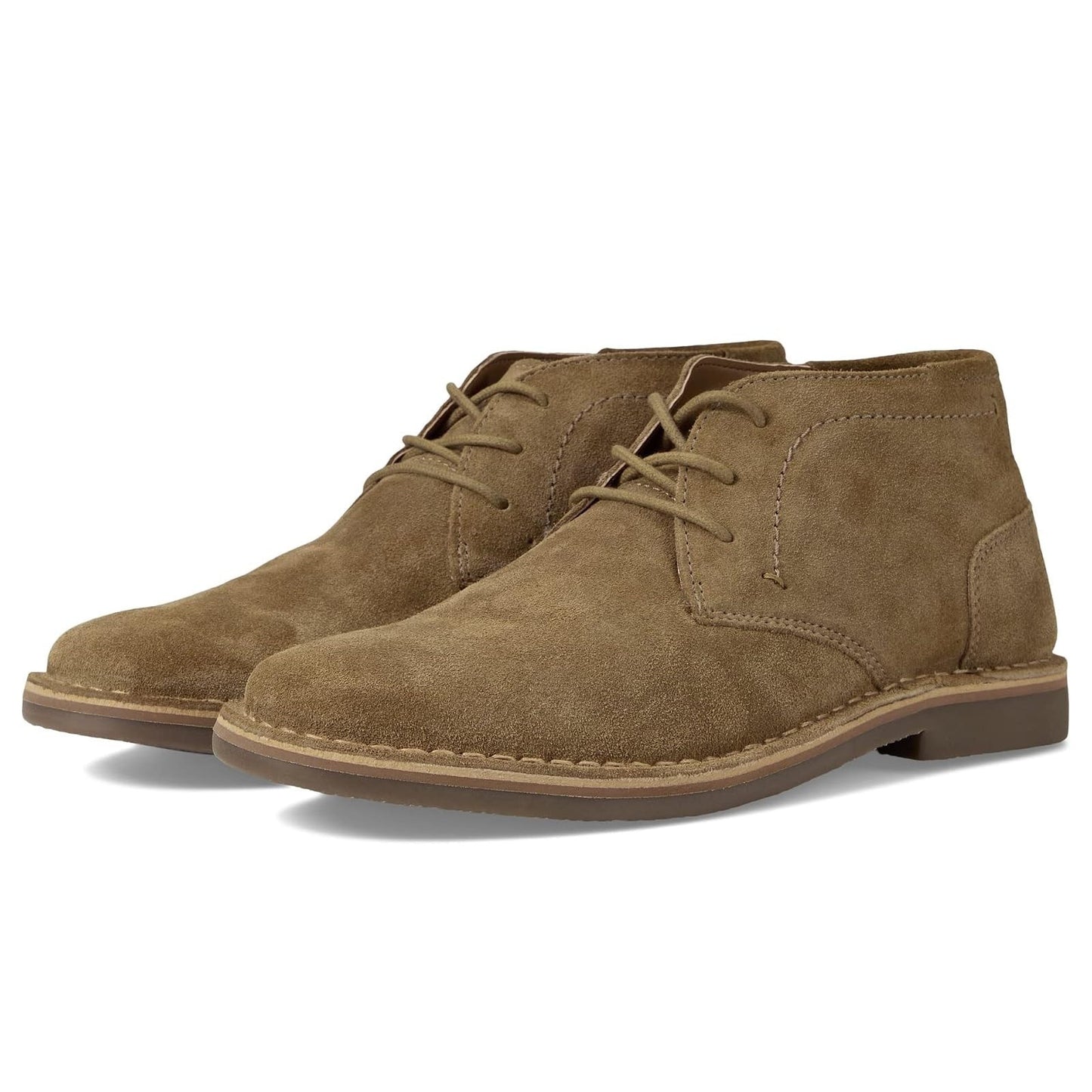 Steve Madden Men's Hestonn Chukka Boot Shoes , Dark Taupe, 12 M