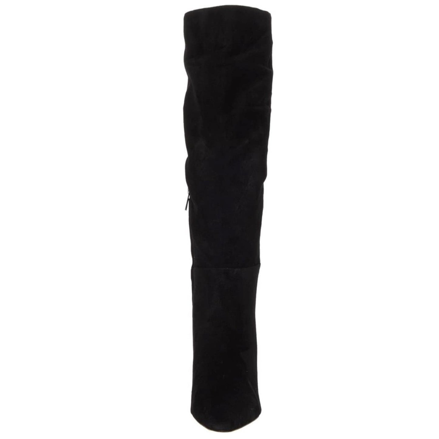 Sam Edelman Sulema Black Block Heel Pointed Toe Suede Knee High Boots 8.5 M