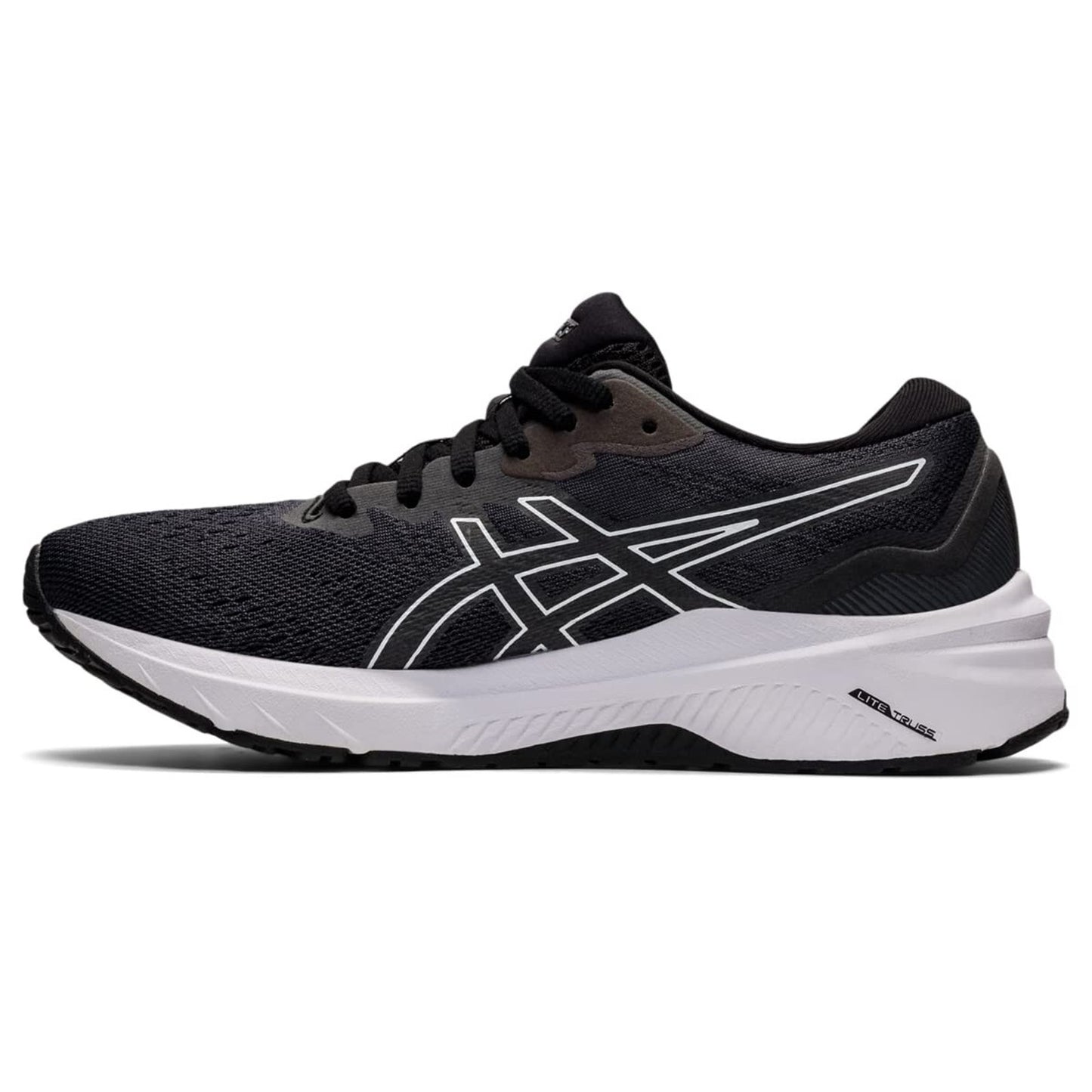 ASICS GT-1000 11 Womens Running Shoes Black/White 1012B196-001 Size 8.5 Wide