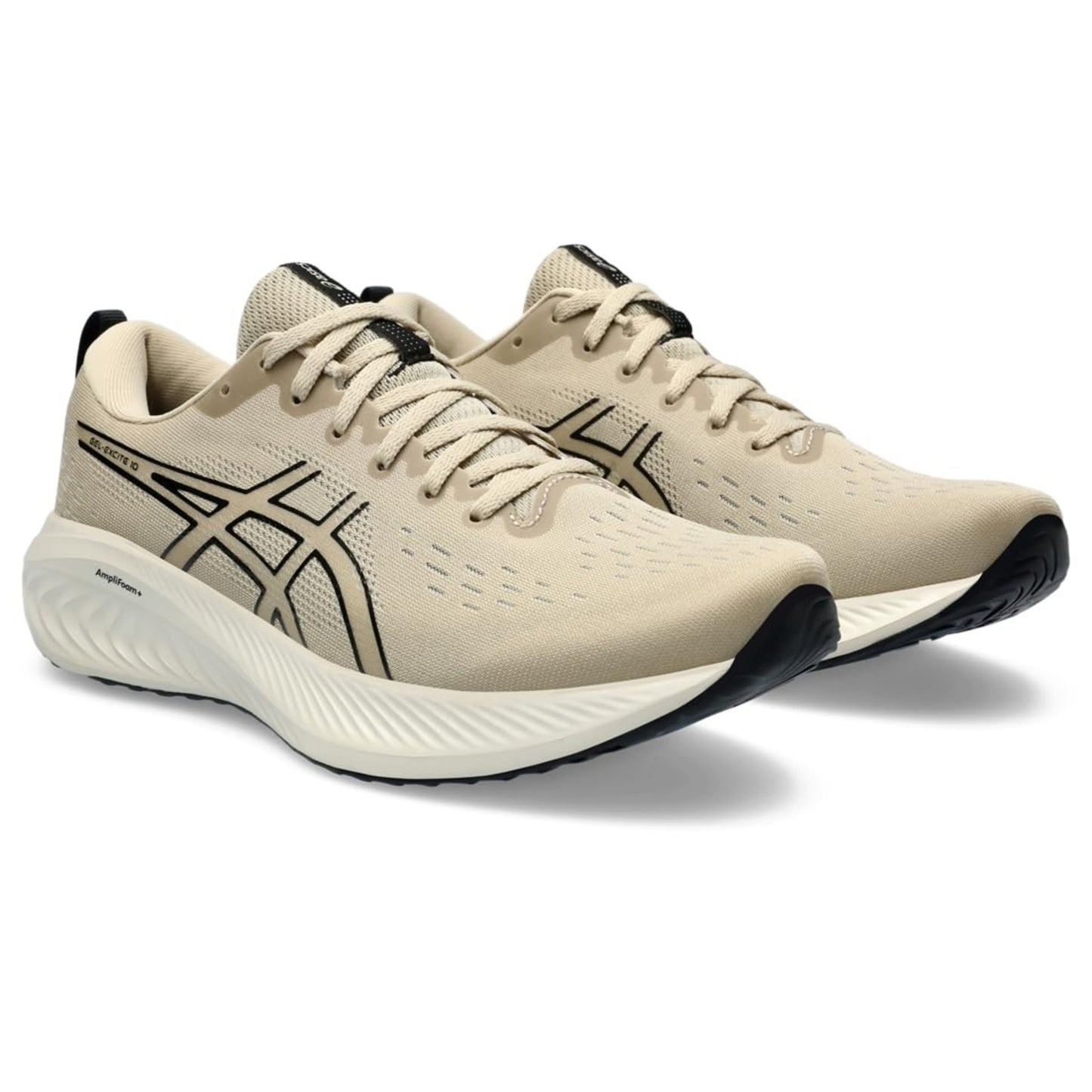 New ASICS GEL Excite 10 Men's running shoes Size 8 Feather Grey/Black