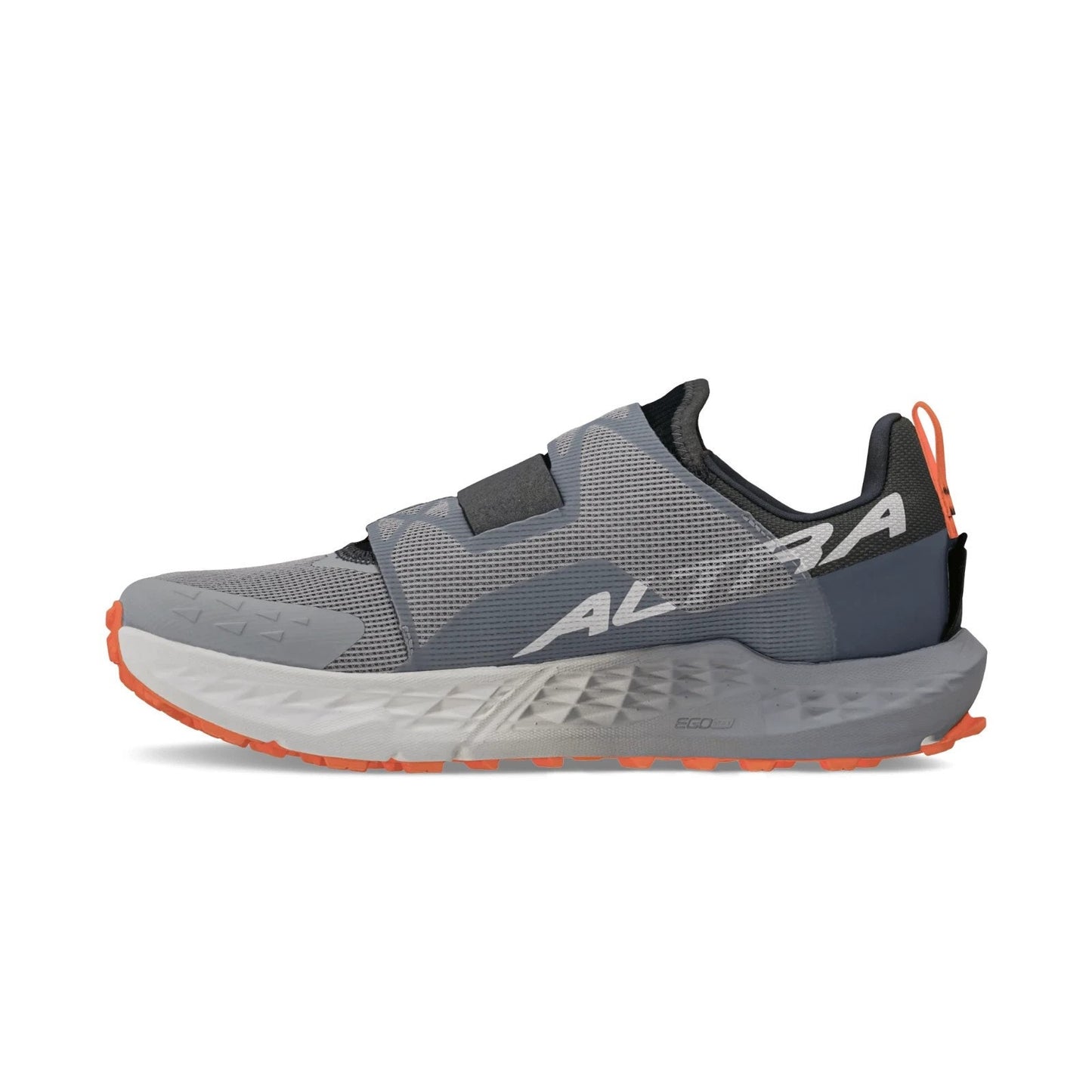 ALTRA Men's TIMP 5 BOA Trail Running Shoe, Gray/Orange, size 8.5 M