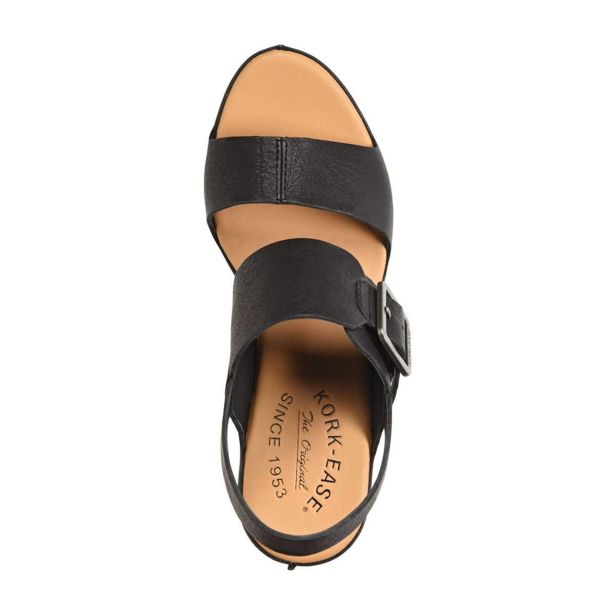 Kork Ease San Carlos Women's Sandals Platform Block Heel Black Leather Size 11