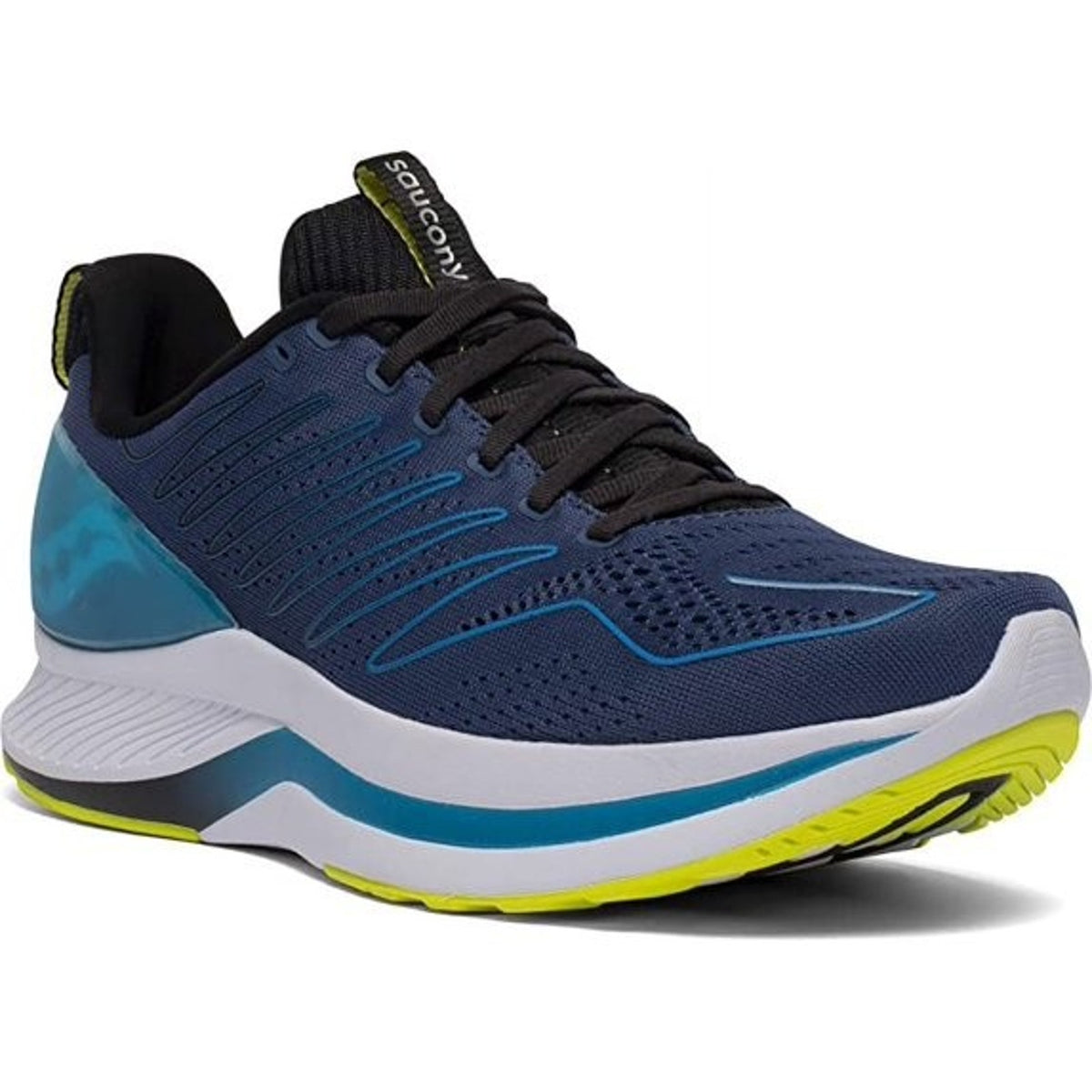 Saucony Endorphin Men's Running Shoes Storm/Citrus, Size 11 M