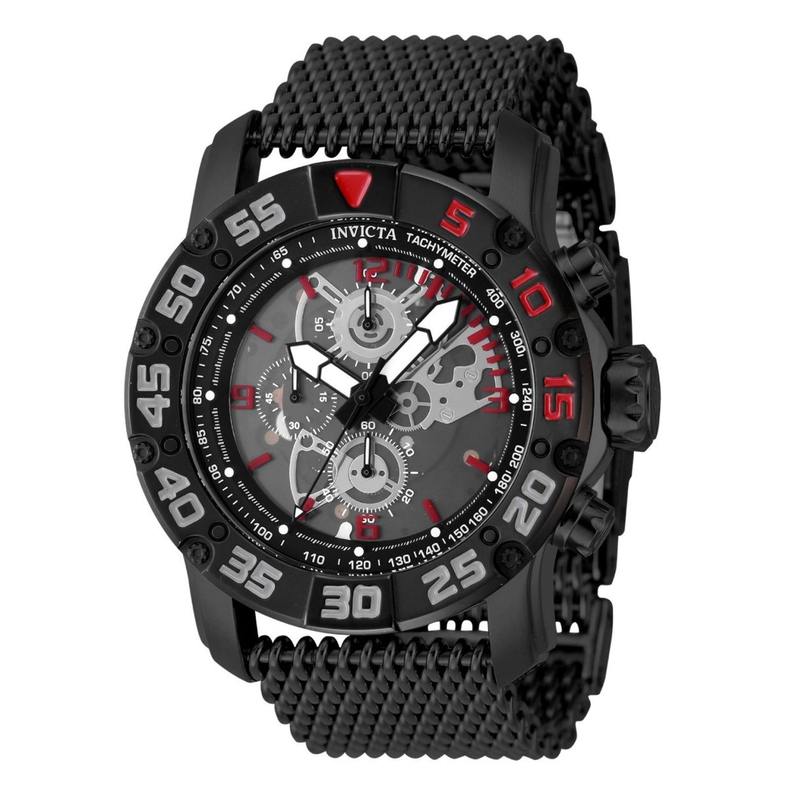 Invicta Racing JM Limited Edition Men's Watch - 48mm. Black. Red Invicta