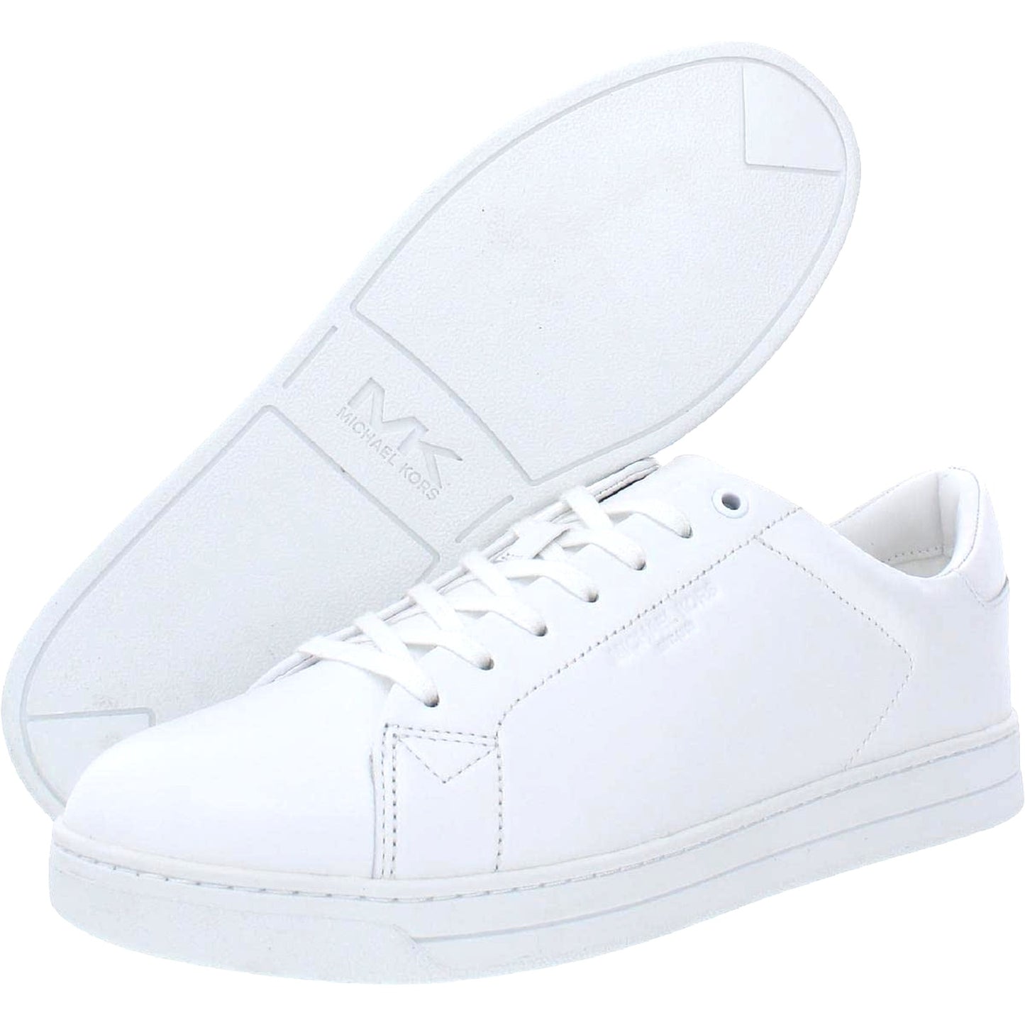 Michael Kors Nate Women's sneaker Optic White Leather Size 10 US