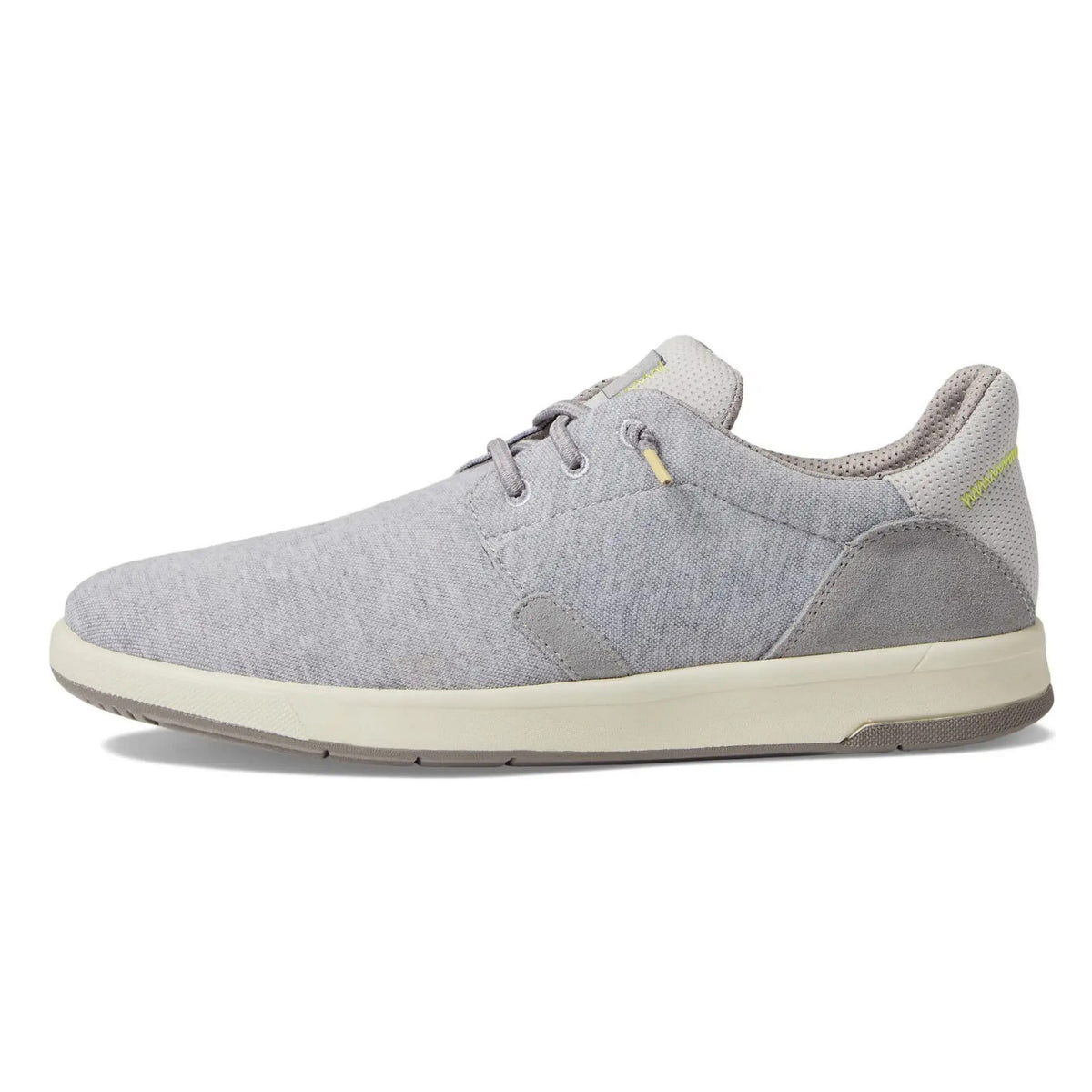 Florsheim Men's Crossover Canvas Plain Toe Slip On Sneaker Light Gray 8.5 M