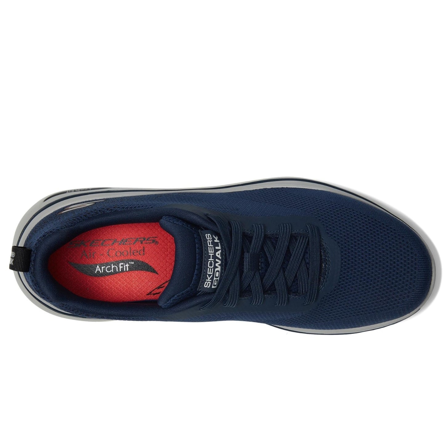 SKECHERS Performance Go Walk Arch Fit 2.0 Men's Shoes Slip On Navy 10.5 M