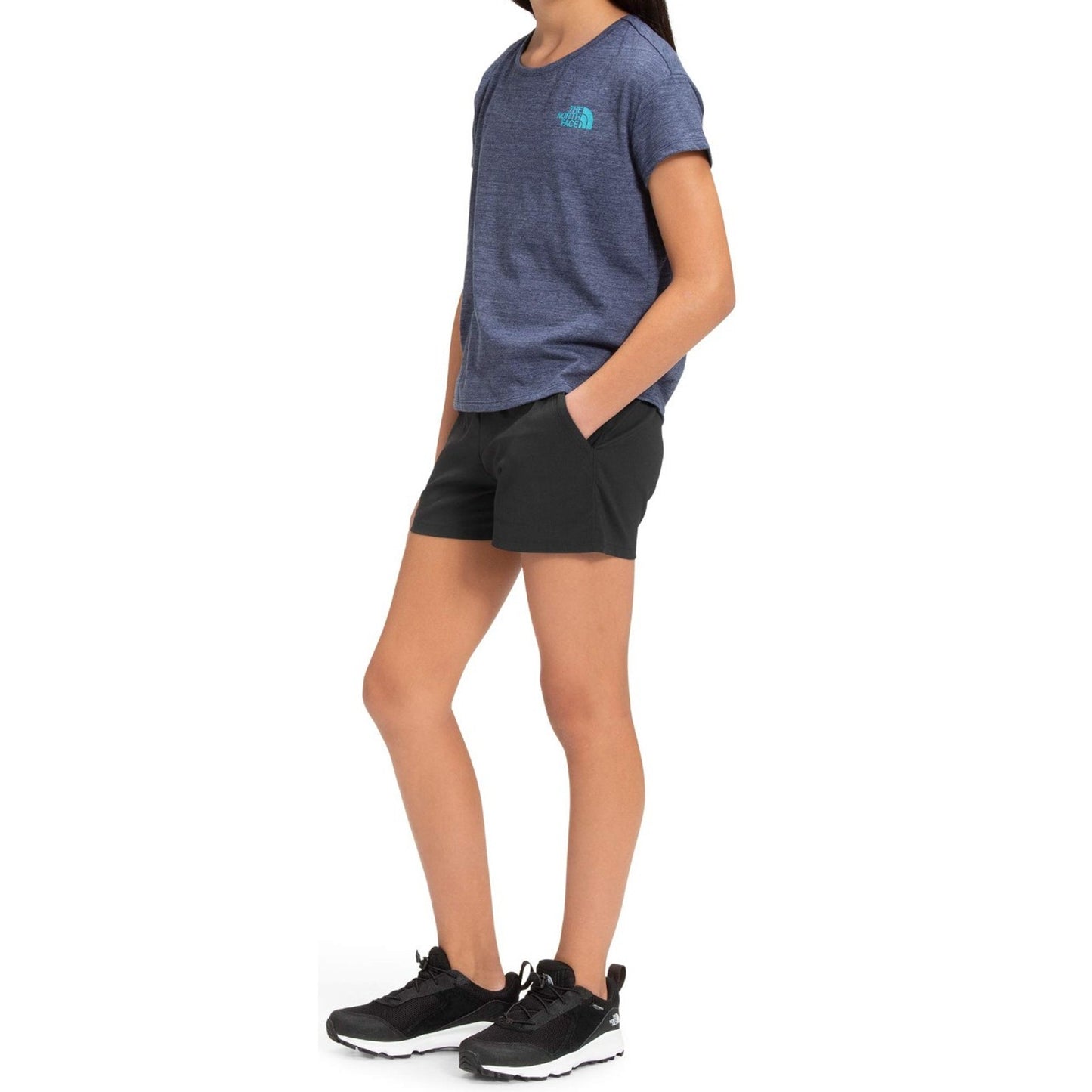 THE NORTH FACE Girls' Aphrodite 3.0 Short, TNF Black, Small 7/8