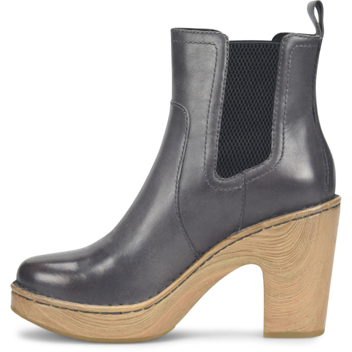 Born Women's Channing Grafite grey Chelsea Boot - BR0051922 Size 8.5 M