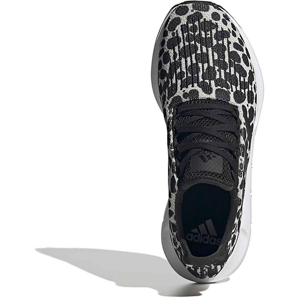 Adidas Swift Run 1.0 Womens Sneaker JR0634 Leopard Print / white/ black 7.5 M