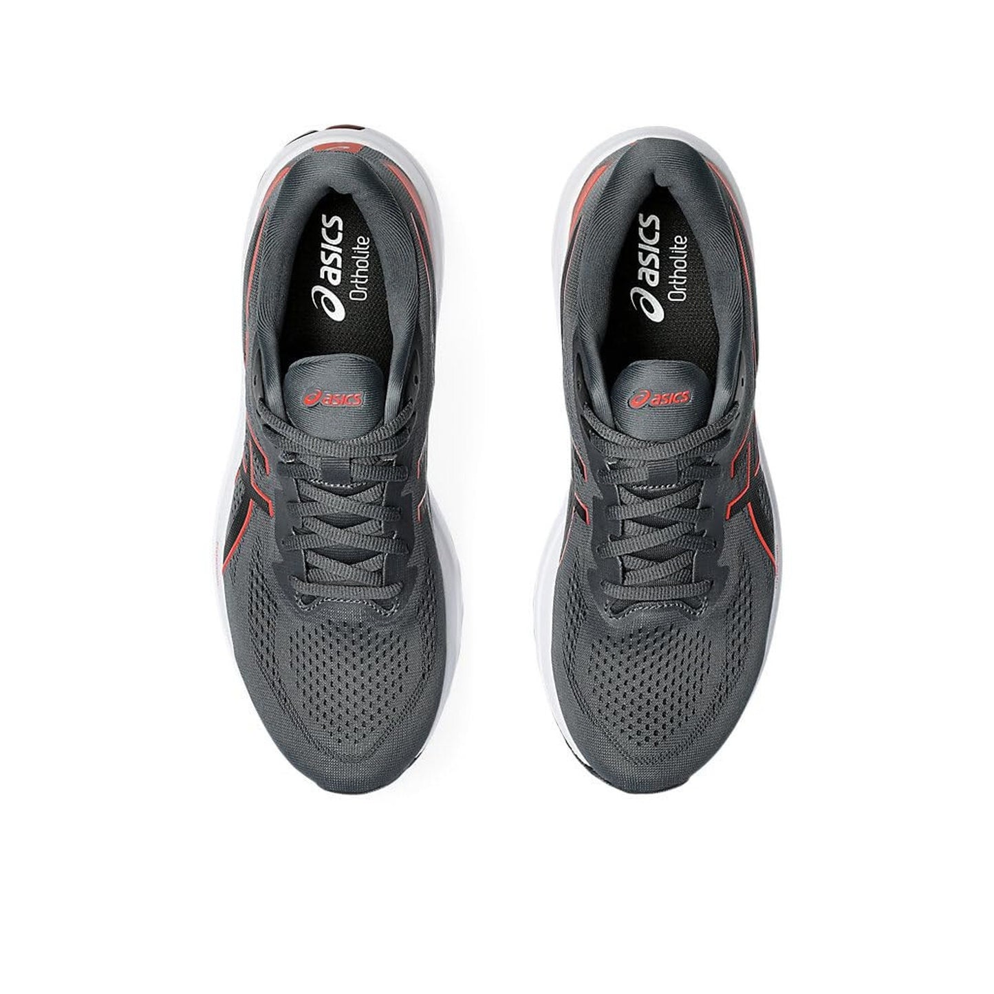 ASICS Men's GT-1000 12 Running Shoe, Carrier Grey/True RED 9.5 EXTRA WIDE 4E