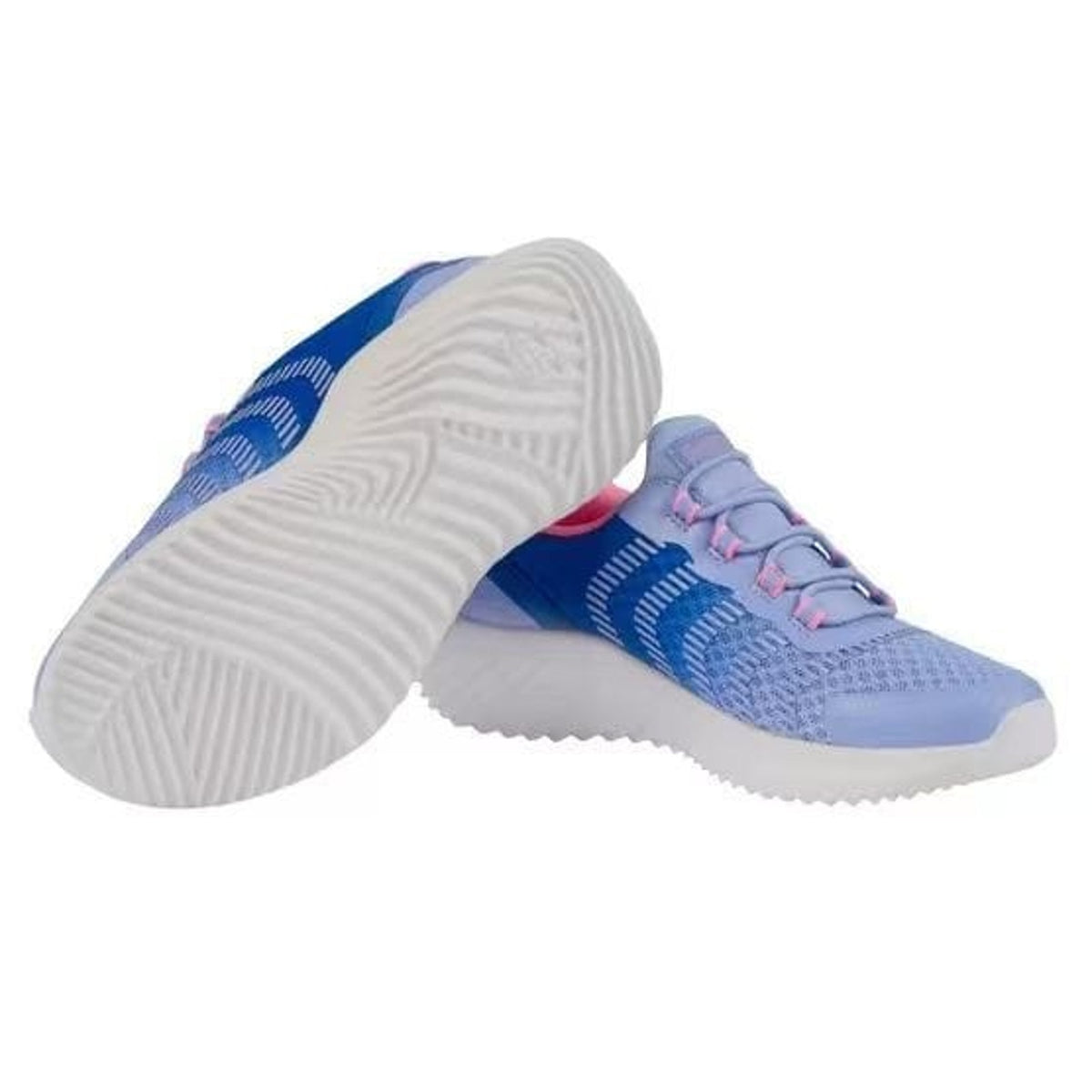 Skechers Swift Fit Sneakers Kids Purple Hands Free Slip On Size 11