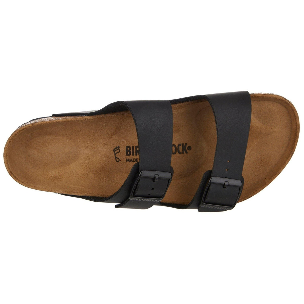 Birkenstock Arizona Synthetic Leather Sandals Black Men's 9 US , Women 11 Uk 42
