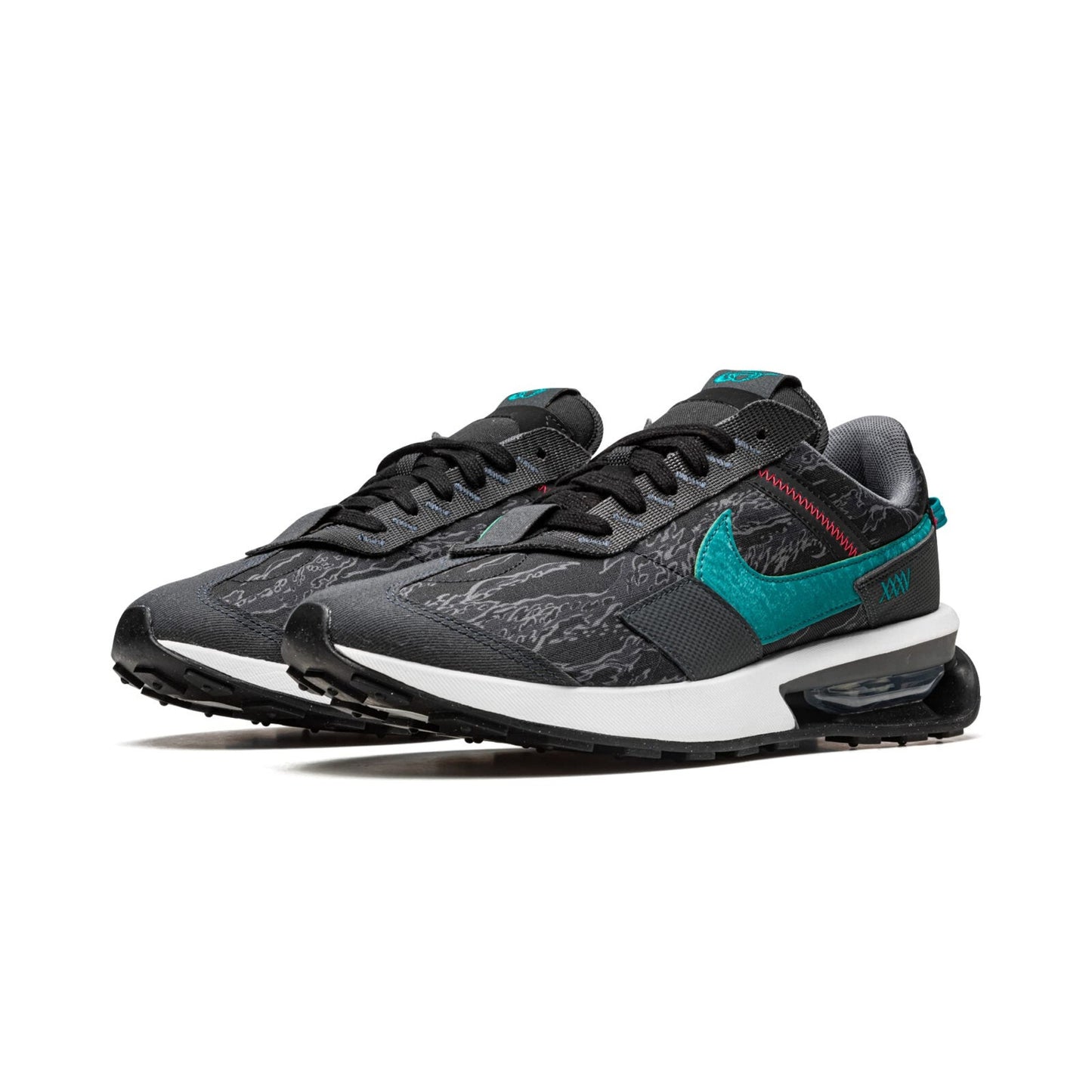 Nike Air Max Pre-Day Shoes Black Fresh Water Grey Sneakers Men 11.5 Woman 13