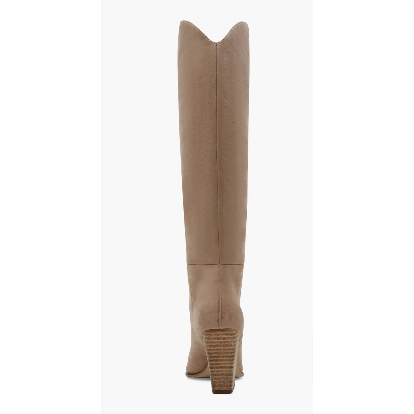 Steve Madden Croft Pointed Toe Knee High Boots Tan Nubuck Size US 8 Wide