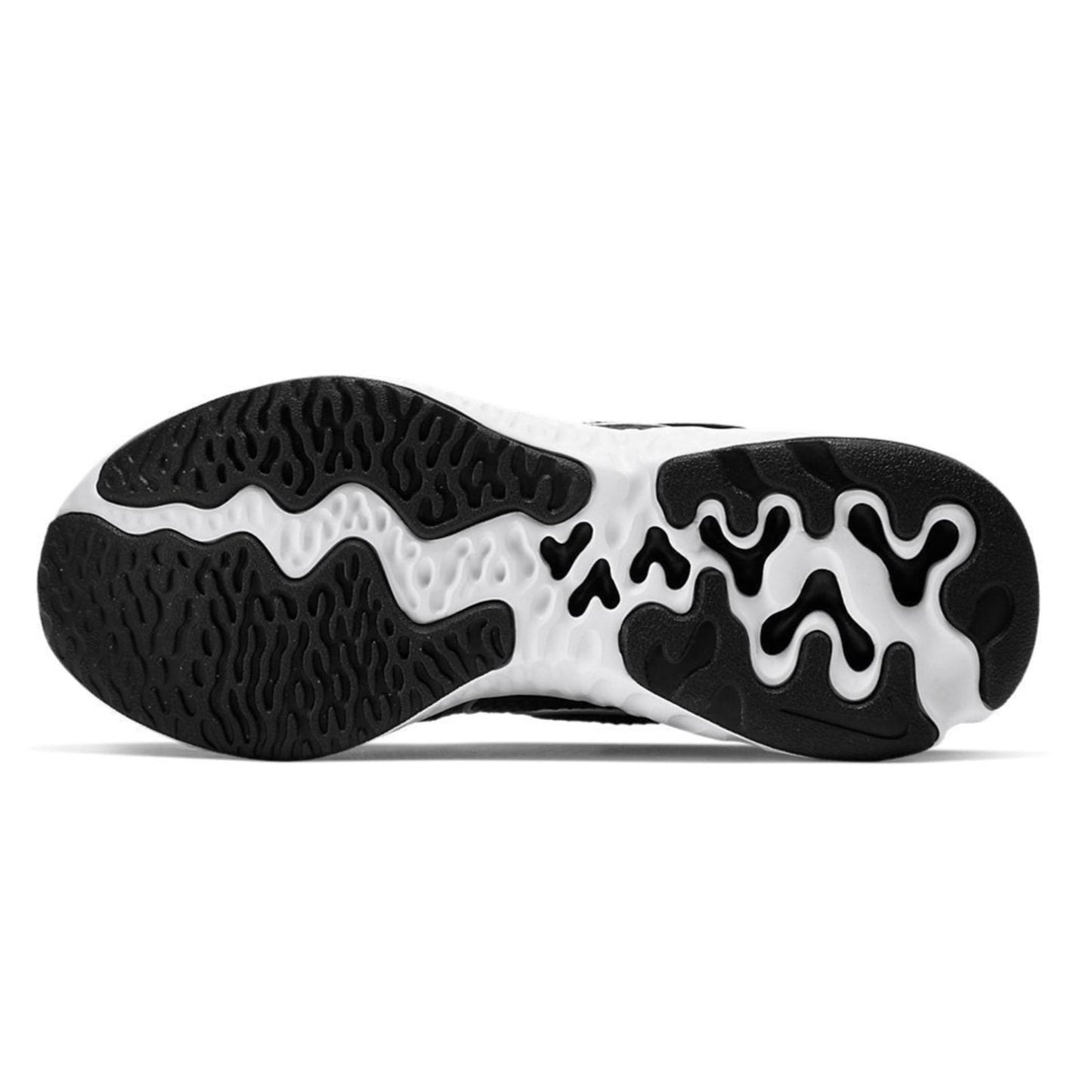 Nike Renew Run hook and loop Little Kid Running Shoes CT1436-091 Black size 2.5Y