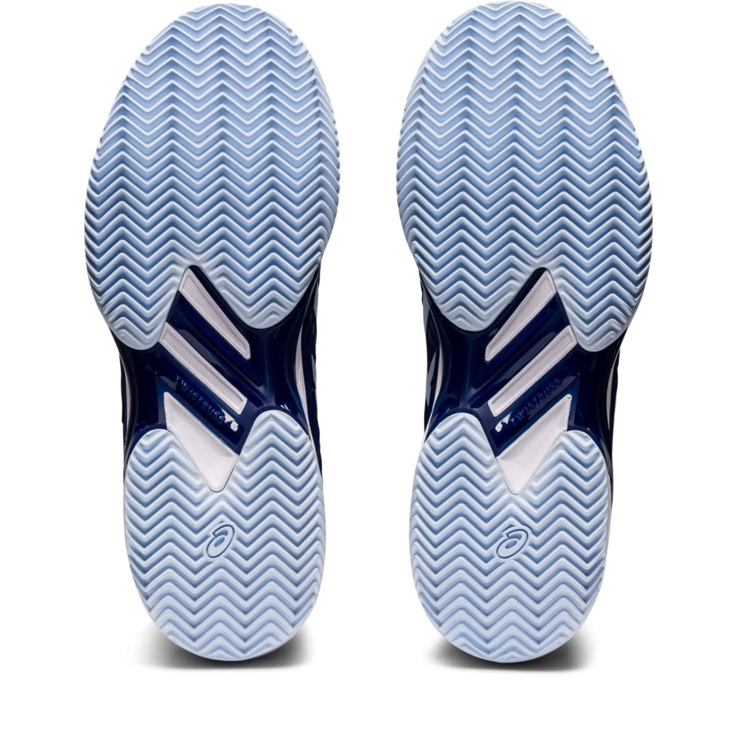 ASICS Women's Solution Speed FF 2 Clay Shoes PU Upper Dive Blue/Soft sky 7 M