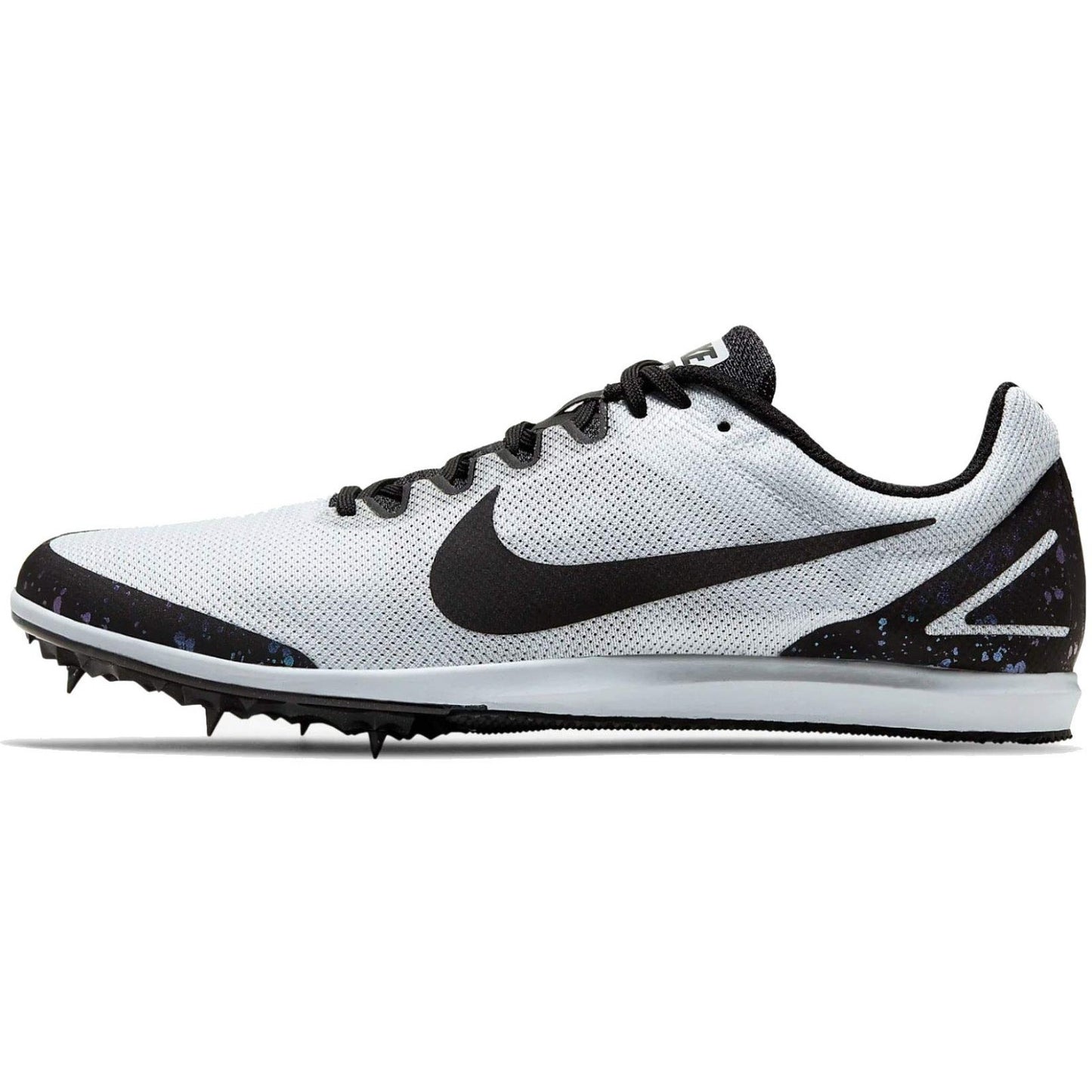 Nike Zoom Rival D 10 Track Field Spikes Pure Platinum indigo Men’s 10.5 /WMN 12