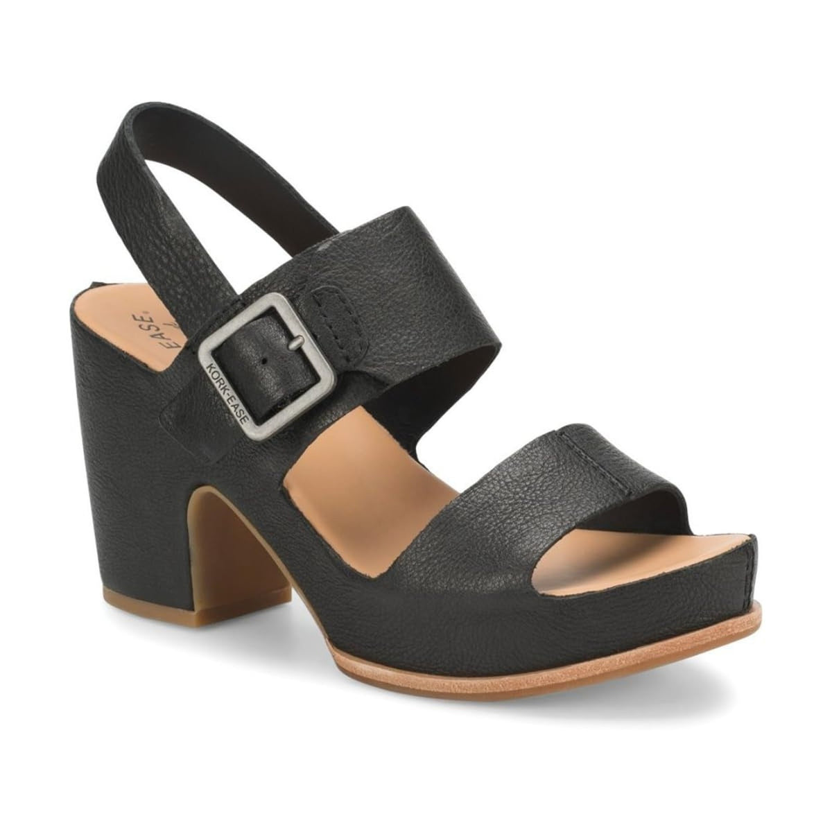 Kork-Ease San Carlos Women's Sandals Black Leather Size 10 M