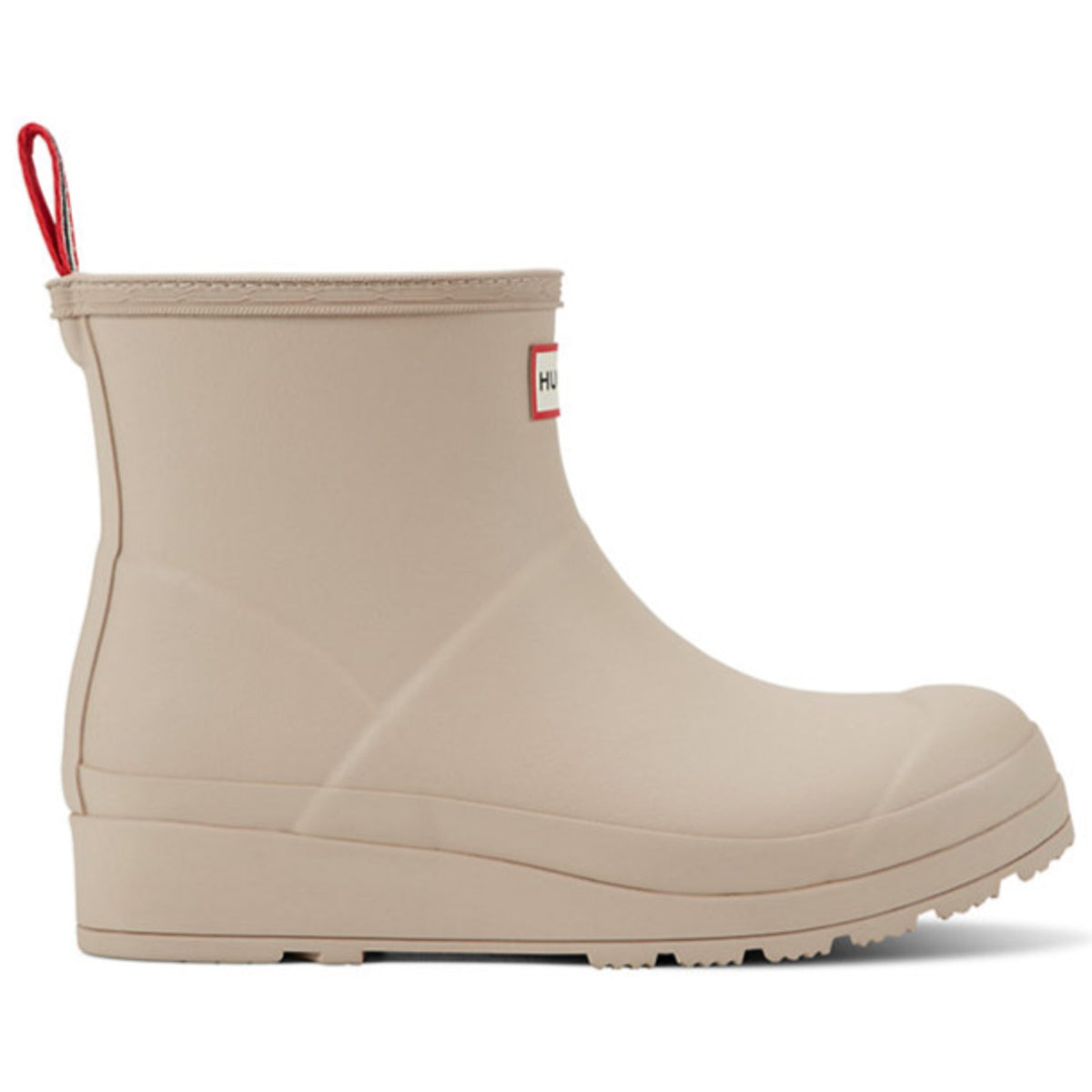 Hunter Women's PLAY Insulated Short Rain Boots, Light Brown Size 9