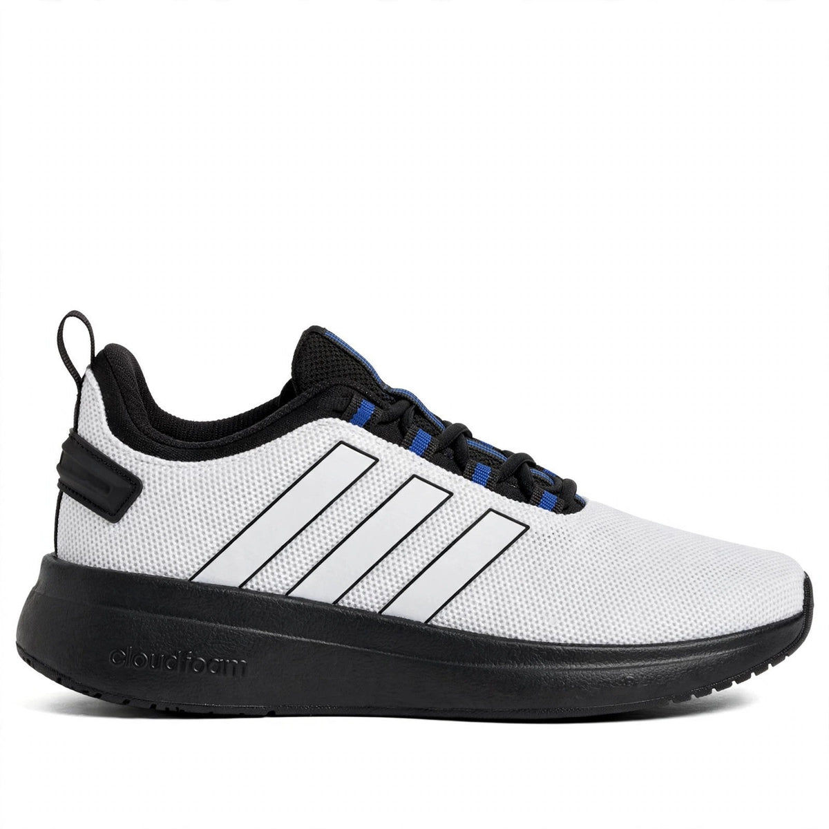 adidas Racer TR23 Mens White Black Running Shoes Size 7.5 JP5303
