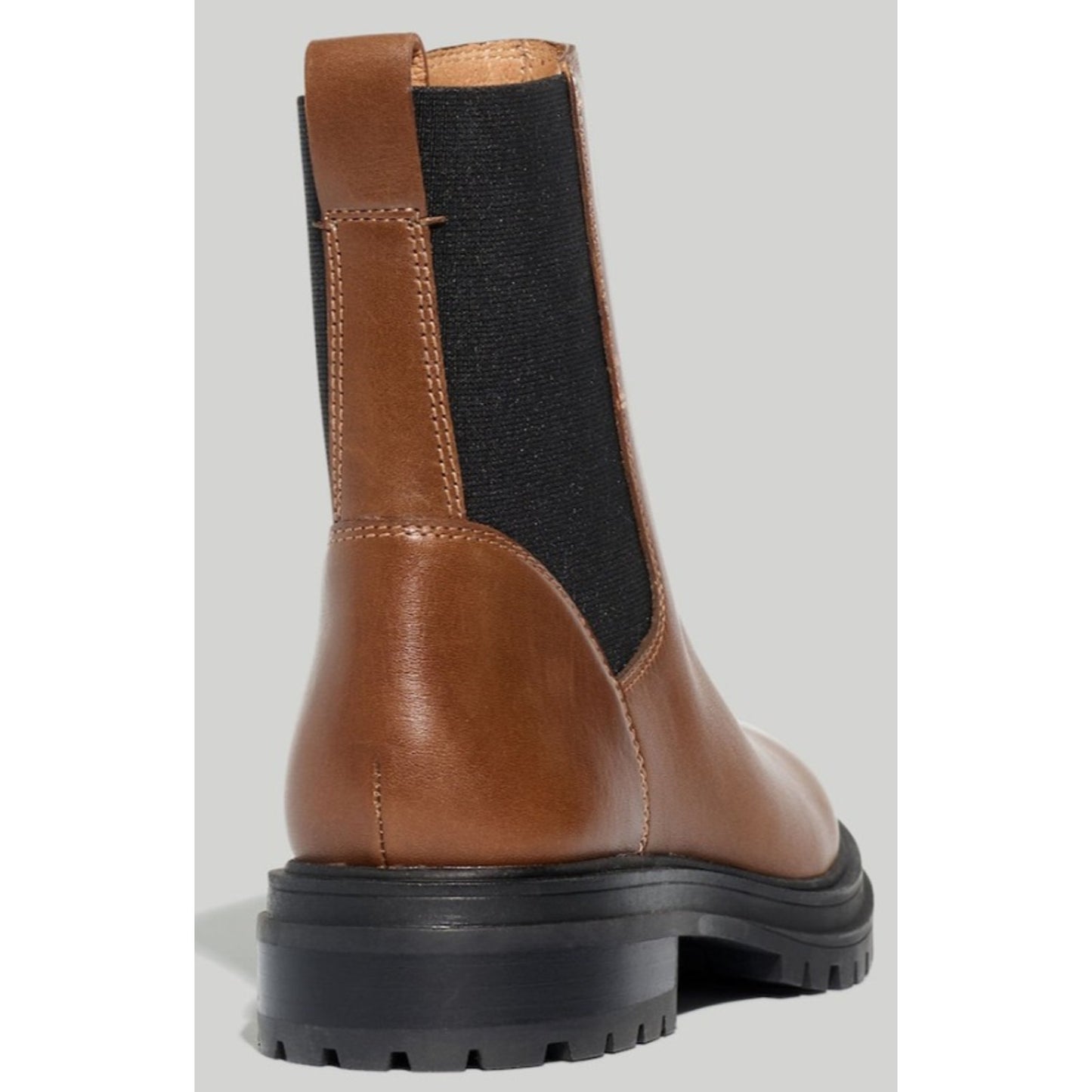 MADEWELL The Bradley Chelsea Women's Lugsole Boot Stable Brown SIZE 10 M