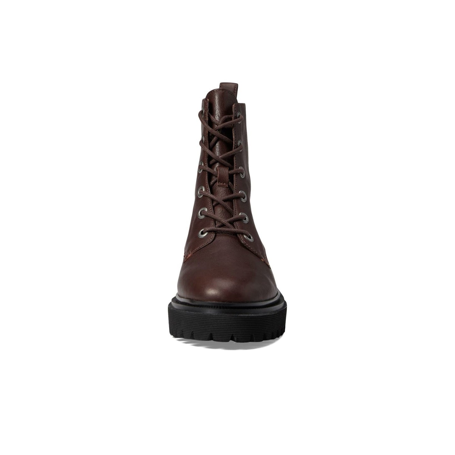 Madewell Rayna Lace-Up Leather Boots Women’s Size 8.5 M Dark Cabernet Brown