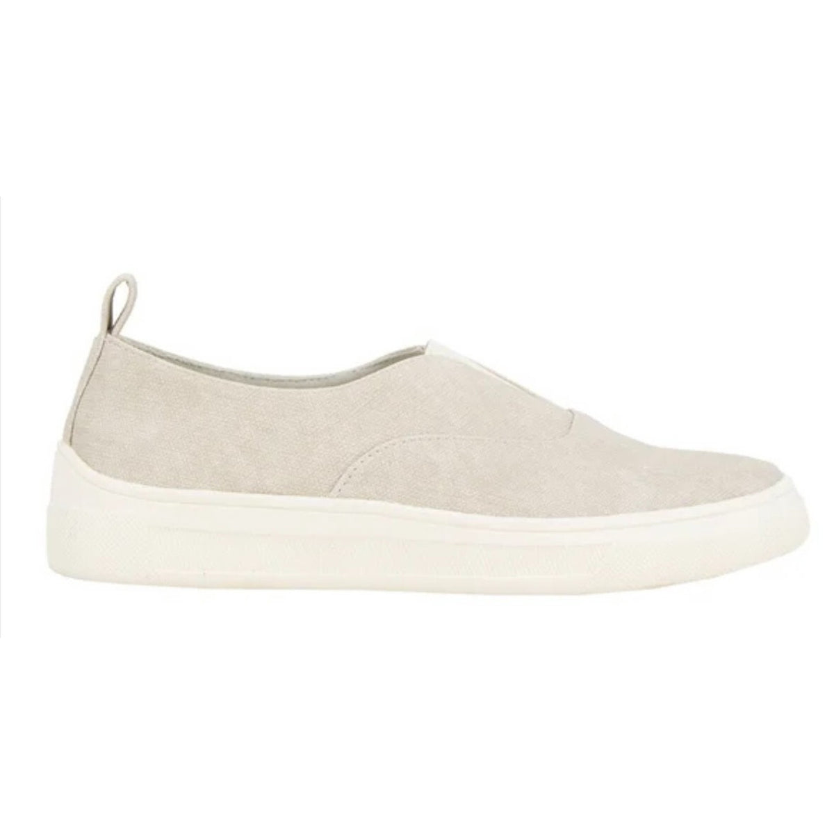 Kensie Salia Beige Womens Shoes Slip On Fabric Size 7 M