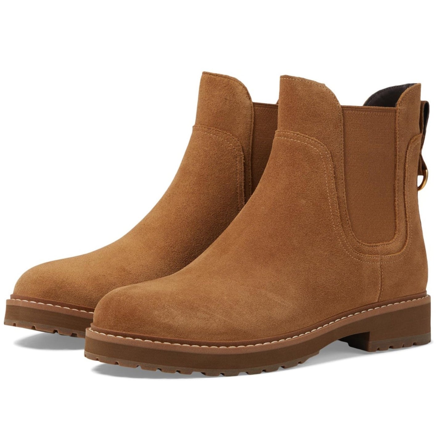 Cole Haan® Women's 8 WIDE Greenwich Waterproof Bootie in Golden Toffee
