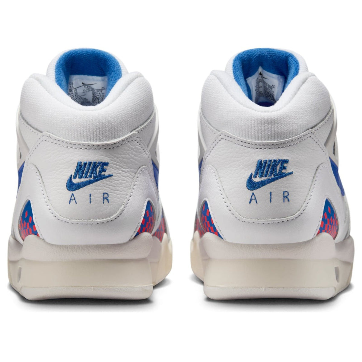 Nike Air Tech Challenge 2 Pixel Court Men's Shoes Crimson/Ivory/Blue Size 10 M