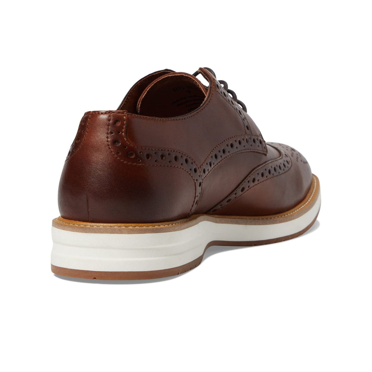 Winthrop Pelton Wing tip Derby Men's Oxford Dress Shoes Brandy Size 9
