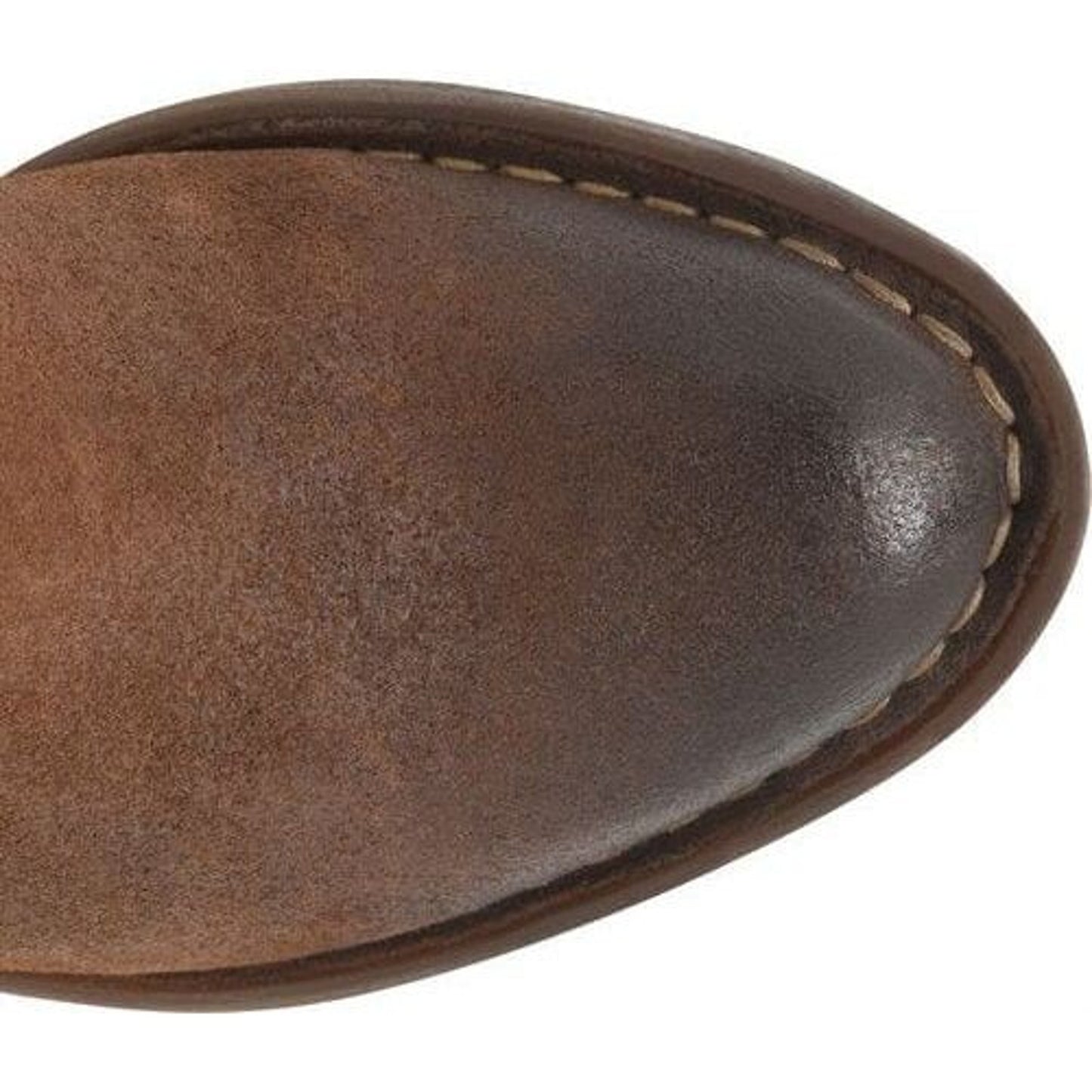BORN Alana Rustic Distressed Suede Ankle Western Booties Brown Boots Women 6.5 M