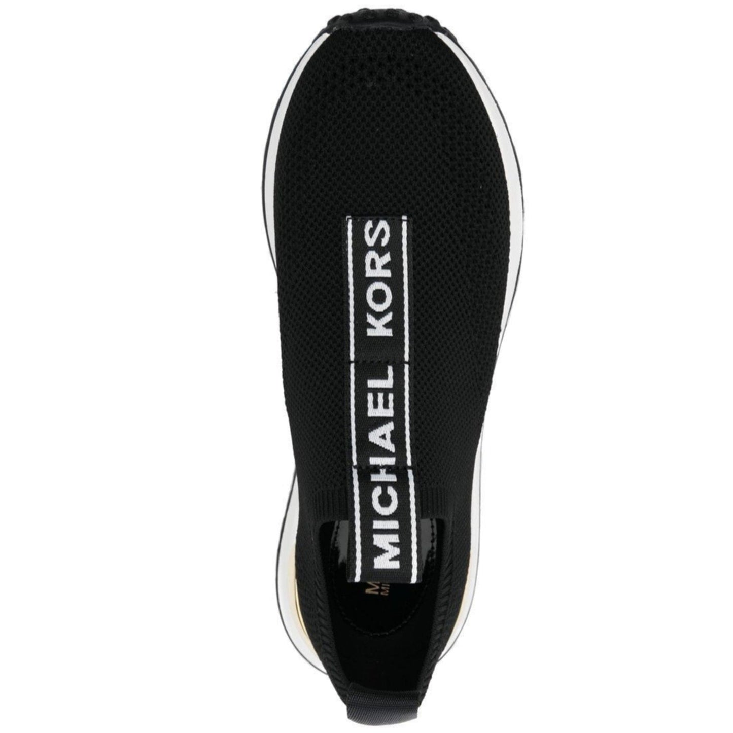 MICHAEL KORS women Bodie Knit Slip-On Sneaker stretched fabric Size 9 M Michael Kors