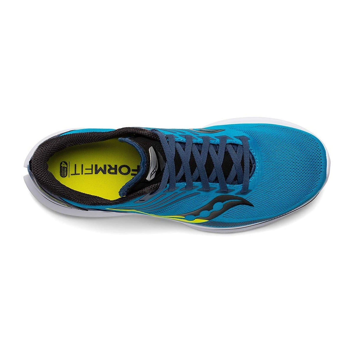 Saucony Kinvara 12 - Men's Sneaker Shoes Cobalt/Citrus Size 12 M