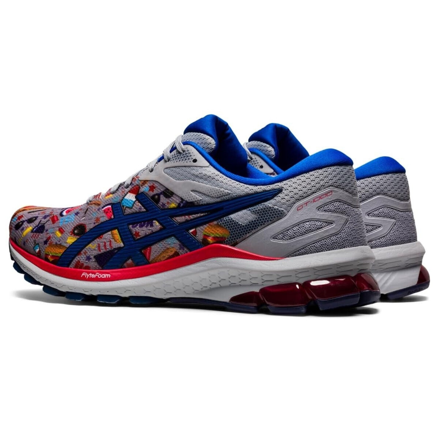Asics GT-1000 10 Mens Piedmont Grey/Asics Blue 1011B275-020 - Size 11 M US