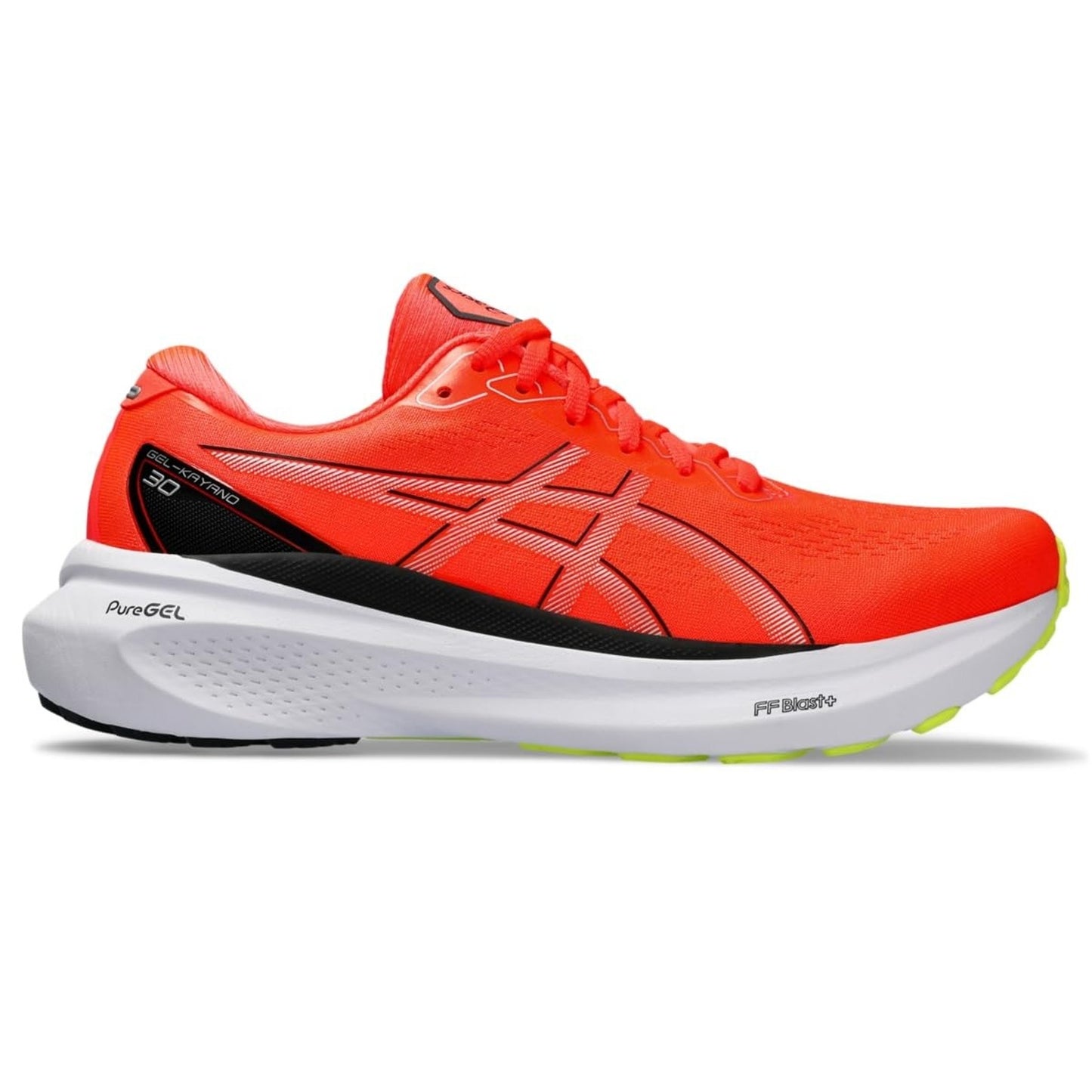 ASICS Men's Gel-Kayano 30 Running Shoes, Sunrise RED/Black Size 11 M