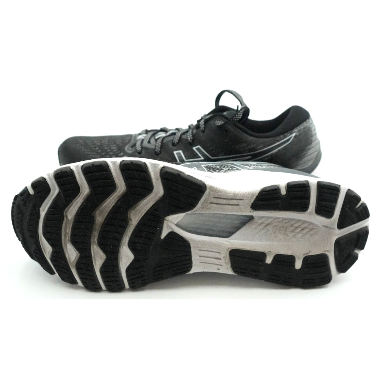 Asics Women's Gel Kayano 28 Running Shoes Black/White 9 M Preowned