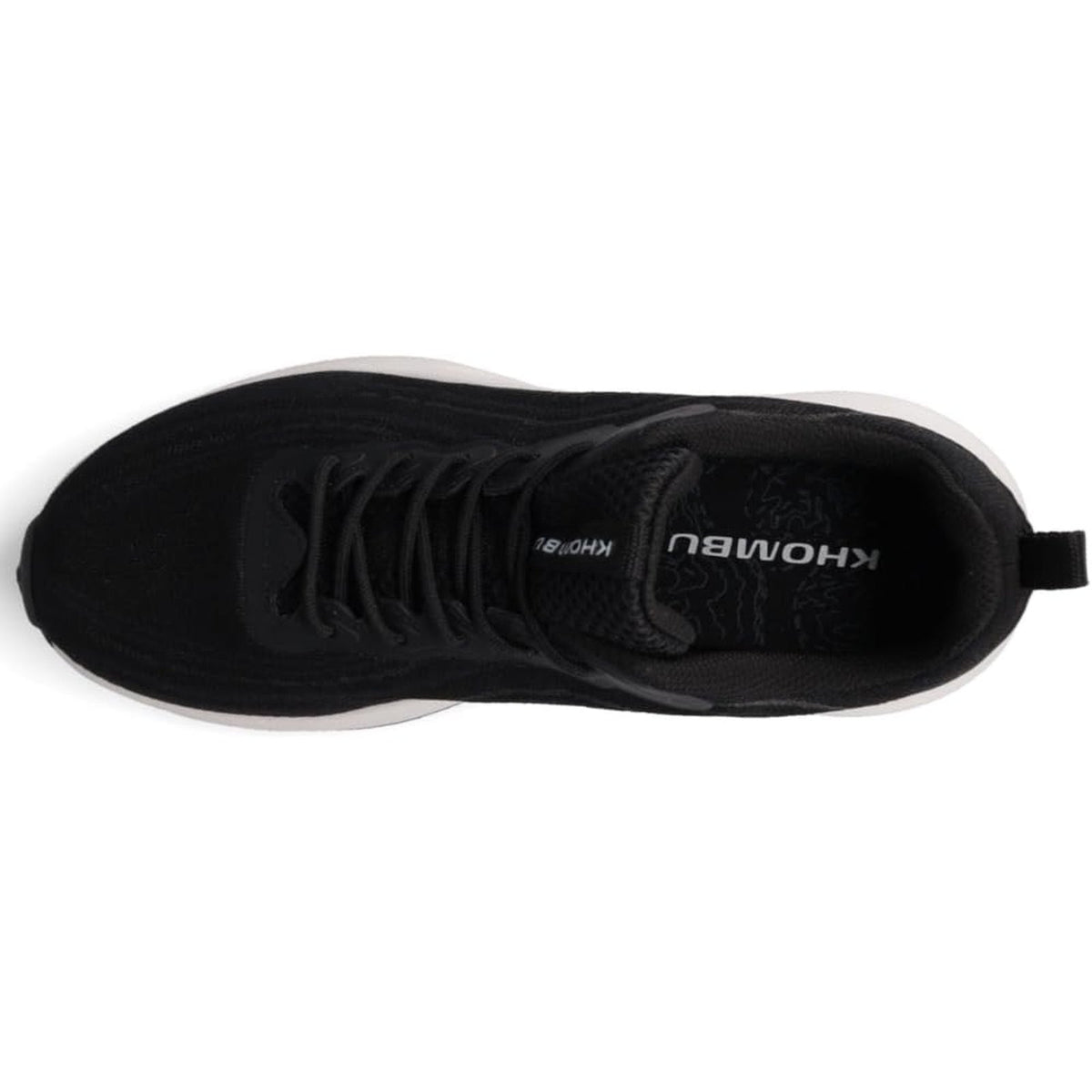 Khombu Patan Womens Black Sneakers Memory Foam Size 8.5 M