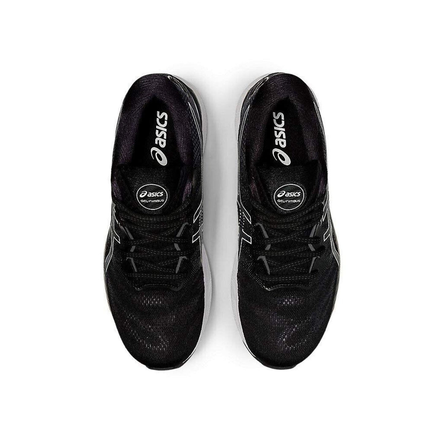 Asics Gel-Nimbus 23 running shoes for Men's Black/White 8 US Wide 2E