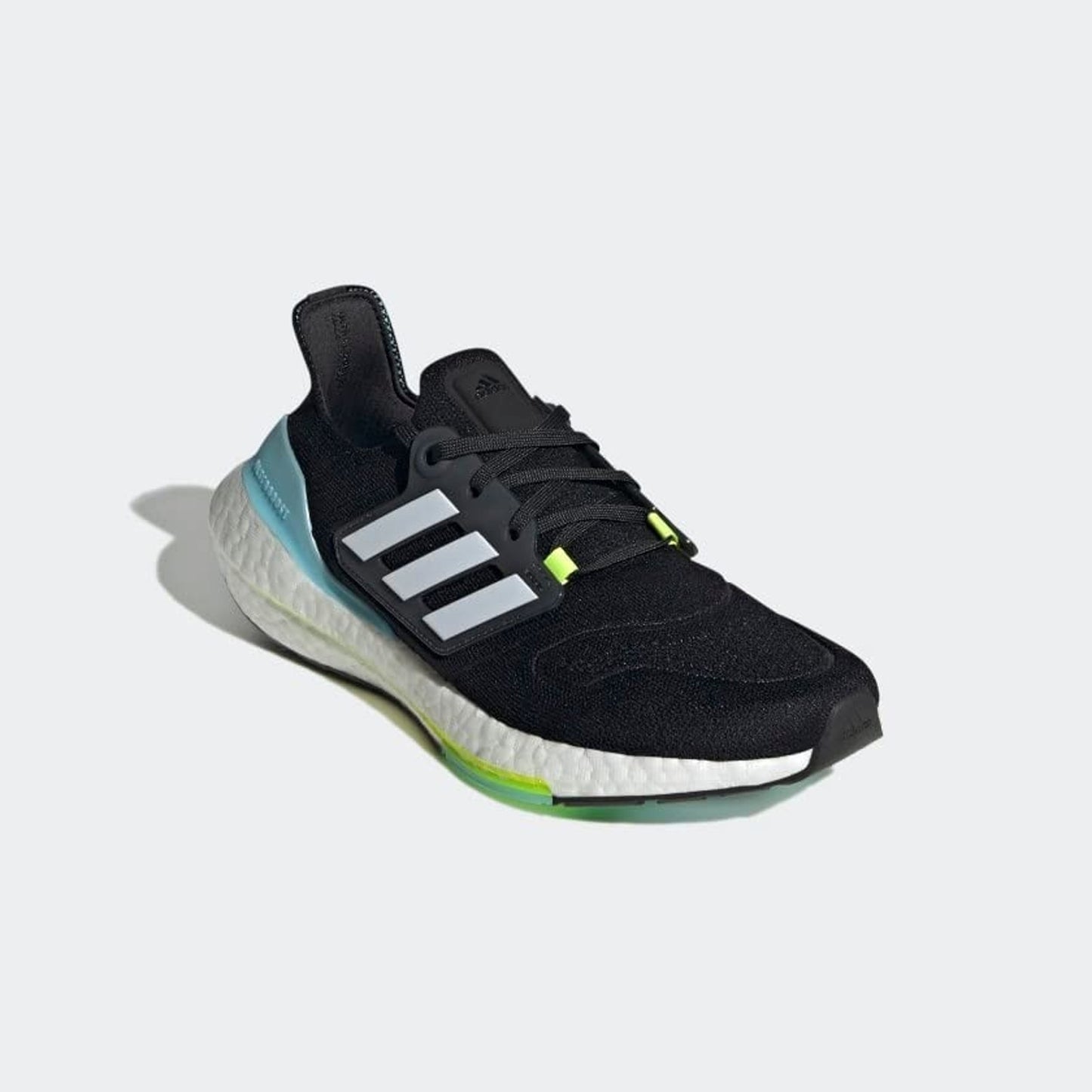 Adidas UltraBoost 22 W Black White Light blue- Womens Running Shoes GX6658 10 M8.5 M