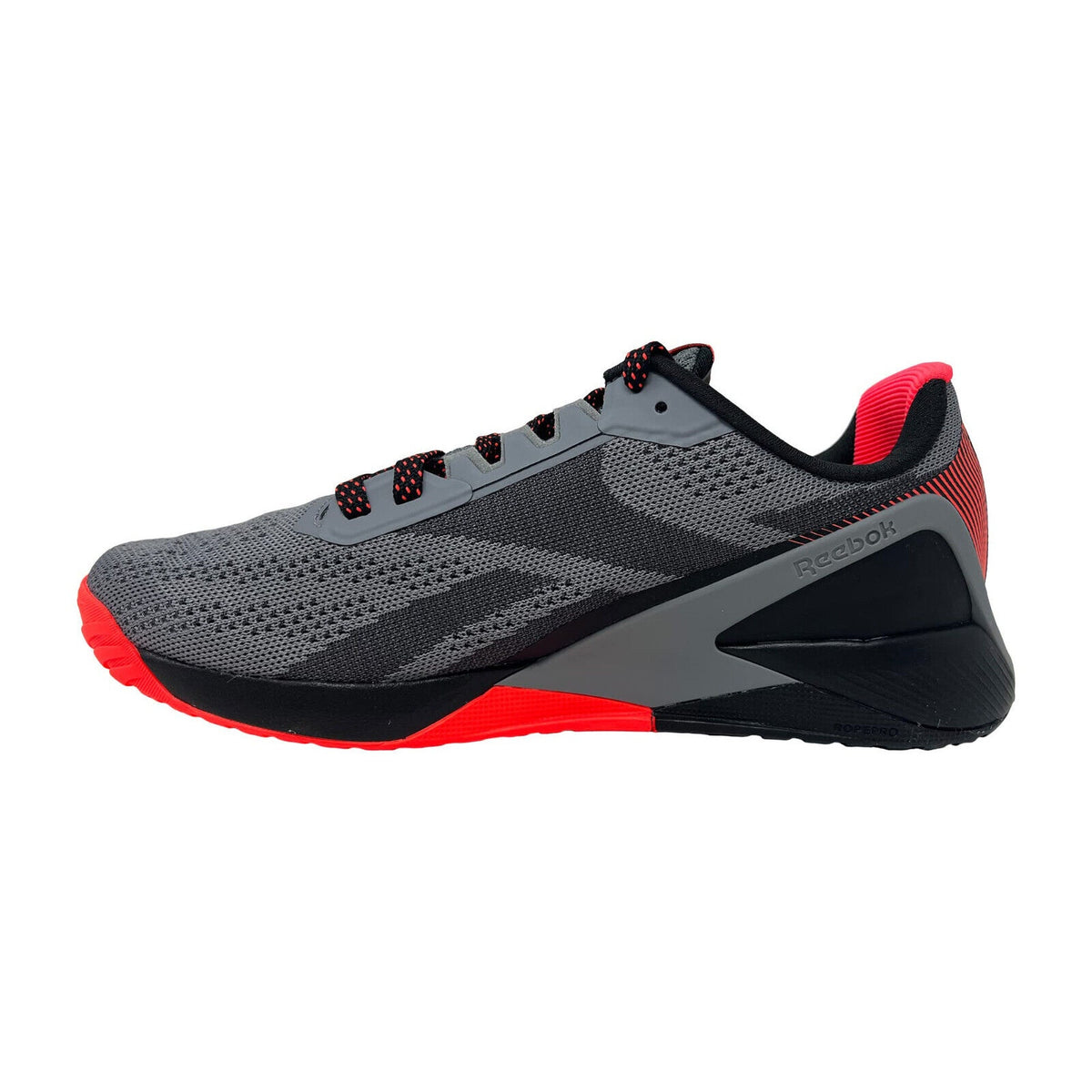 REEBOK NANO X1 TR MENS Cross Trainer Core Black/Pure Grey /Orange Flare 11 US