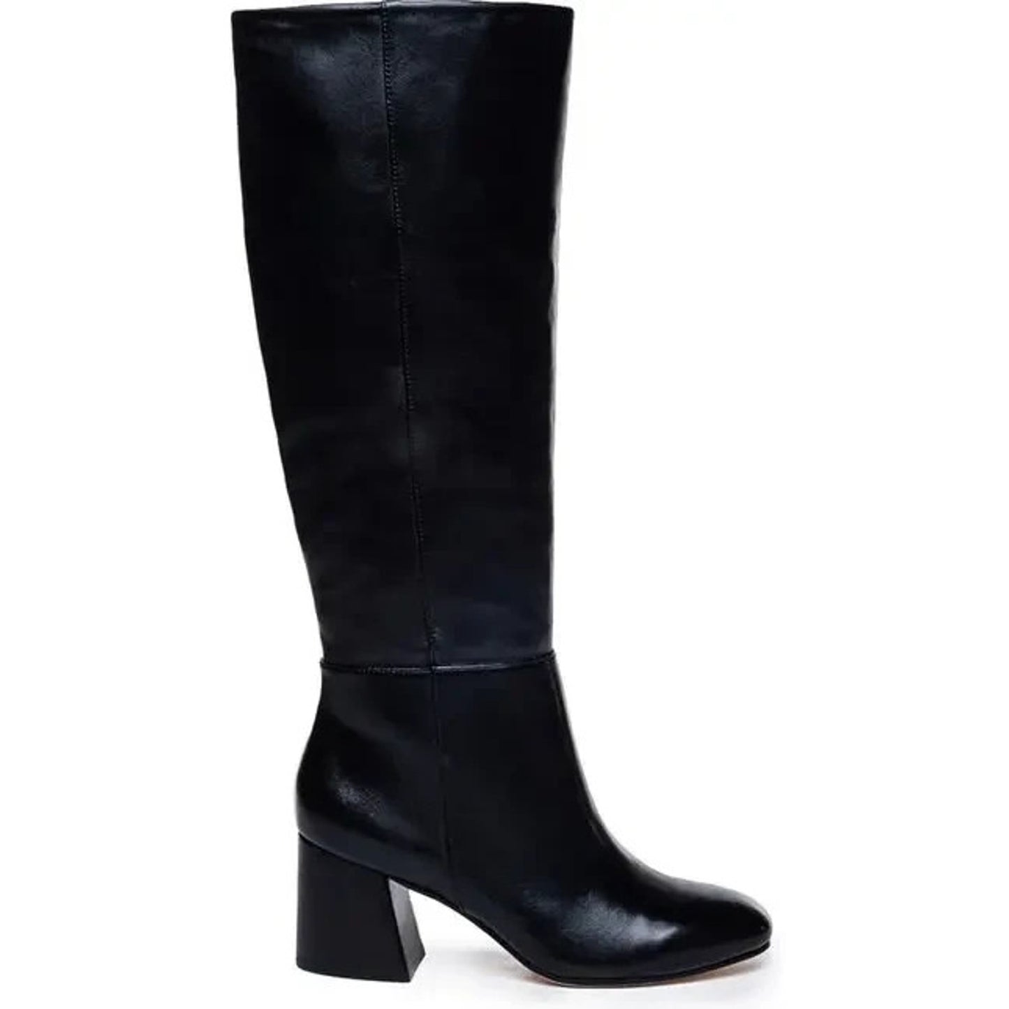 Bernardo Norma Women's Boot Black Leather Antique Calf 8 M